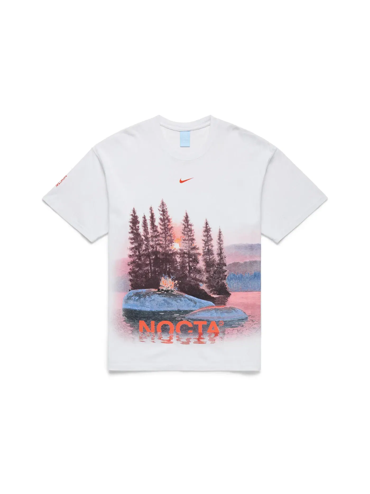 Мужская футболка с принтом Opal Reels Nike — изображение 1 из 6, белый