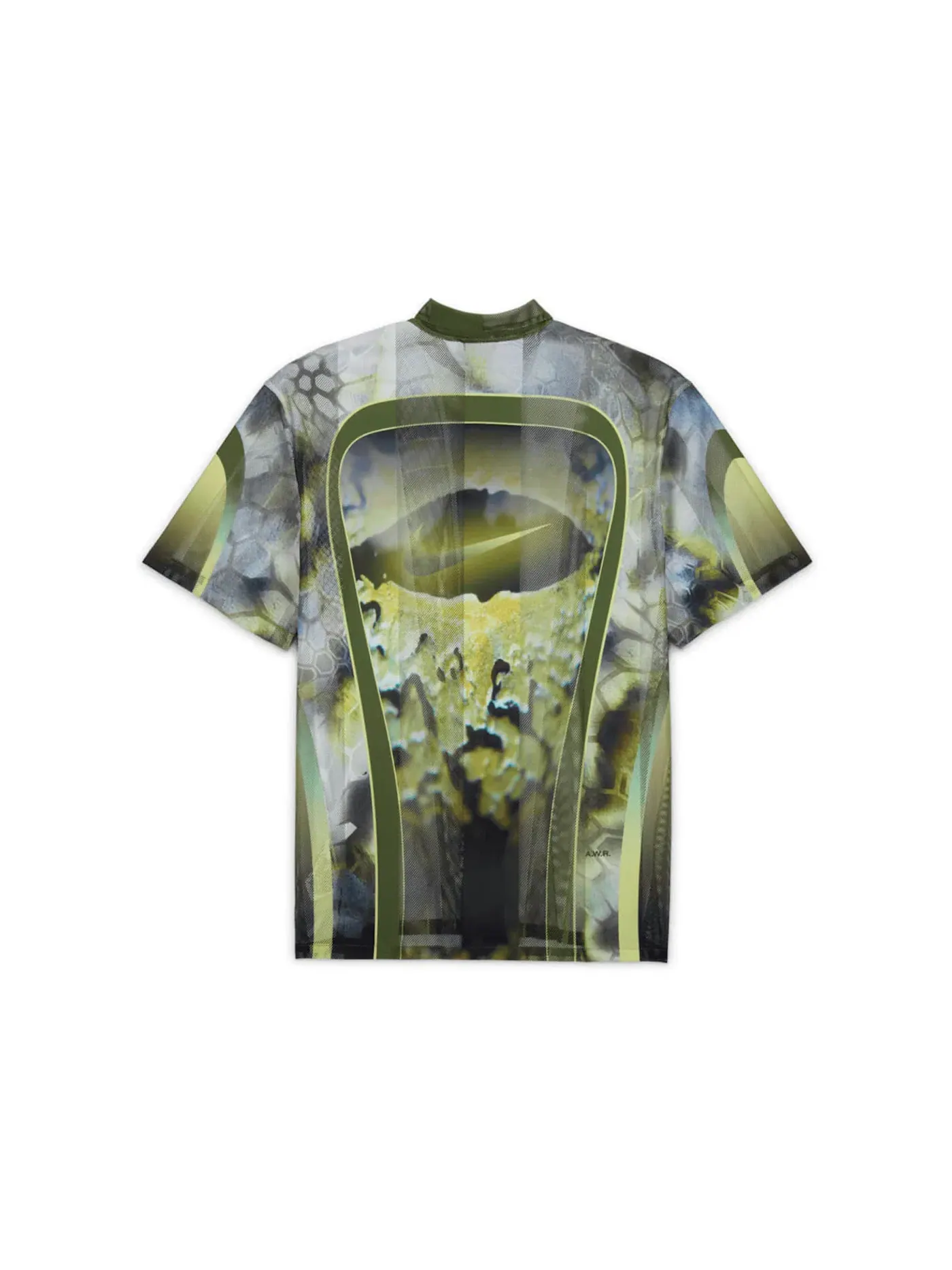 Мужская рубашка с принтом Nike x NOCTA Opal Tito Neeks Button Down — изображение 2 из 2, зеленый/черный