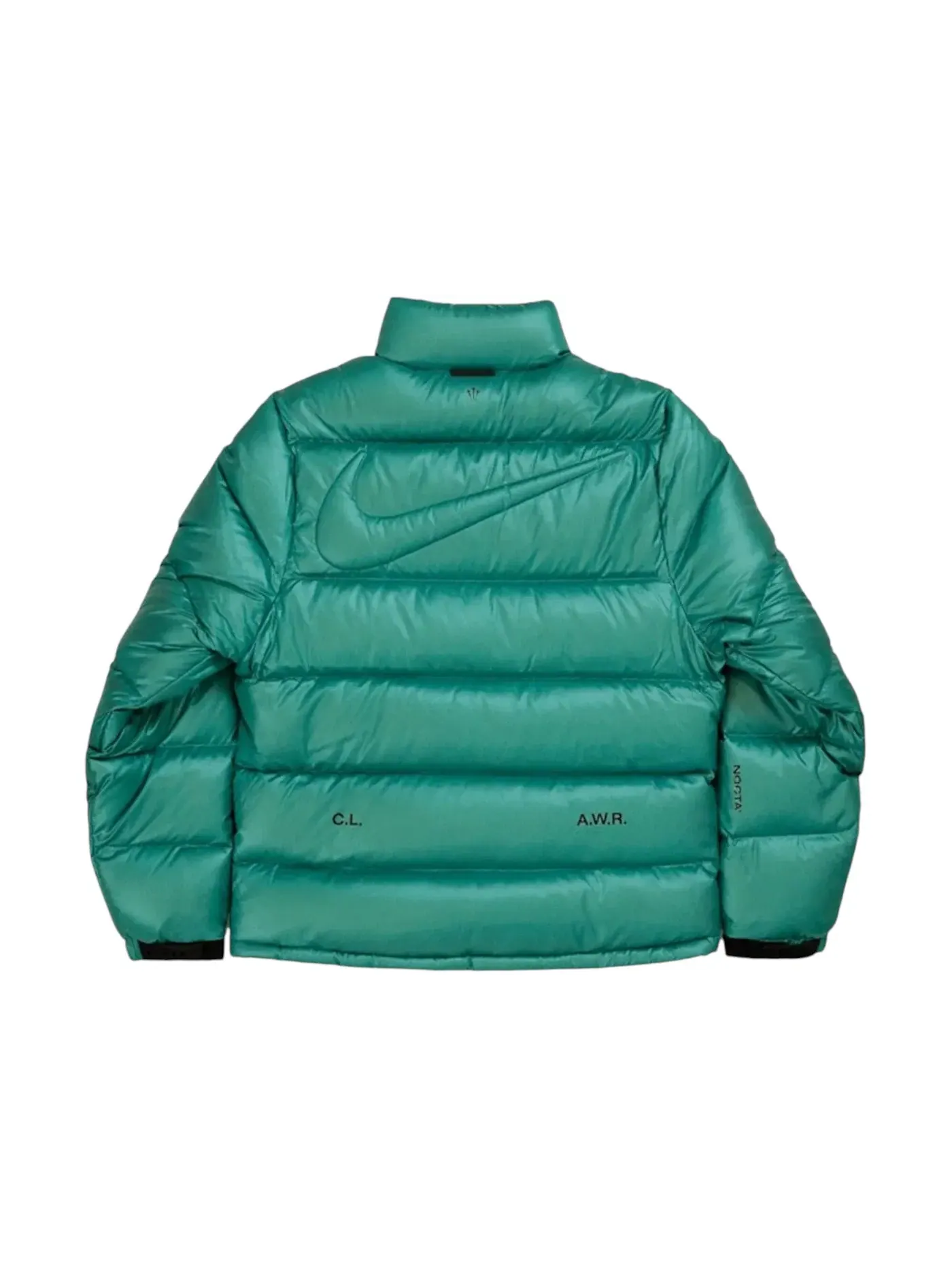 Унисекс пуховик с капюшоном Sunset Puffer Nike — изображение 2 из 2, зеленый/черный