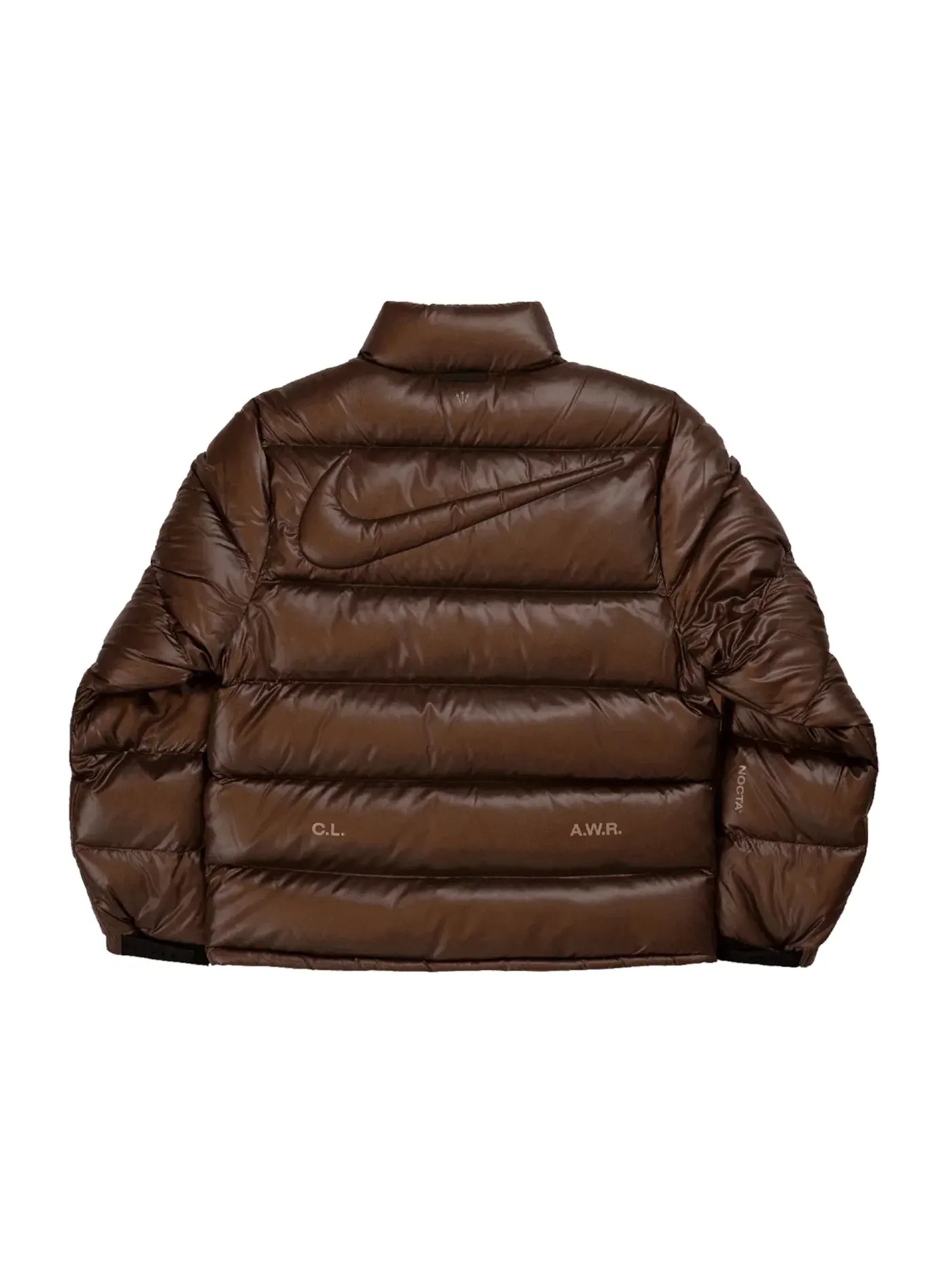 Мужская куртка-пуховик с длинным рукавом Nike x NOCTA Sunset Puffer Jacket Nike — изображение 2 из 2, коричневый