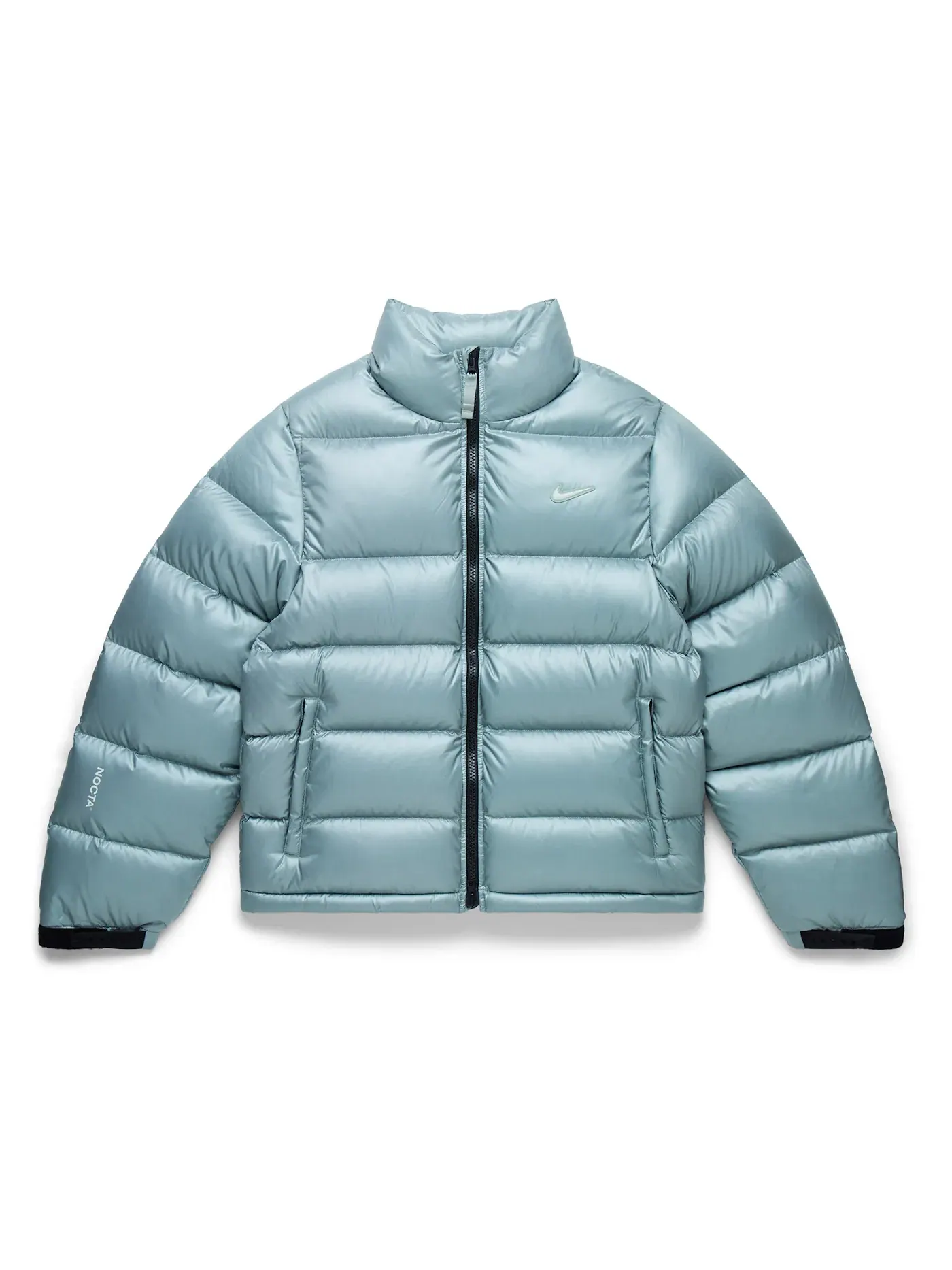 Мужская пуховая куртка с металлическим отливом Nike x NOCTA Sunset Puffer Jacket Nike — изображение 1 из 4, зеленый