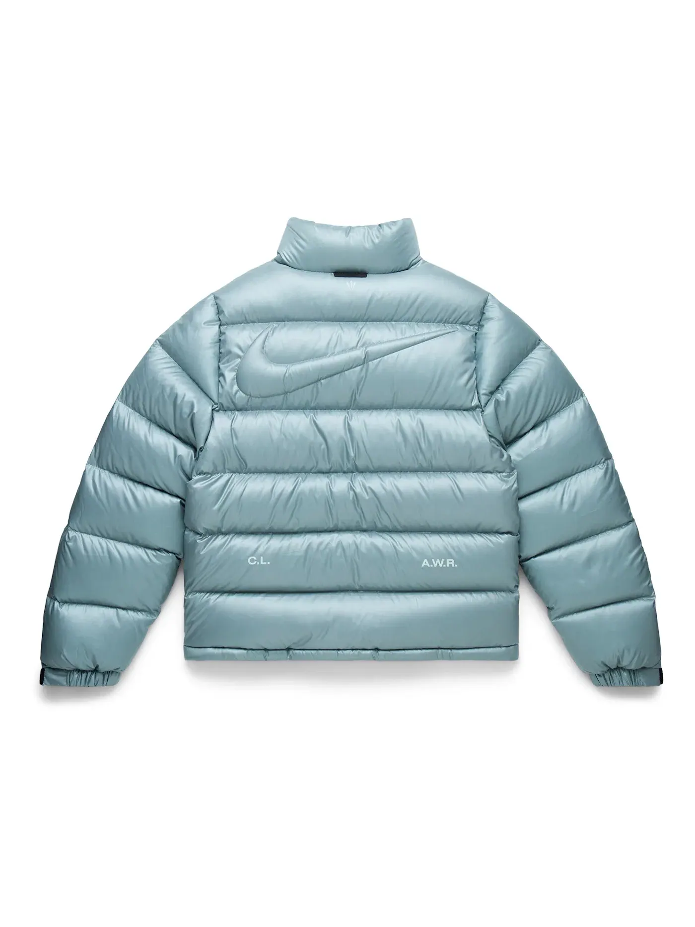 Мужская пуховая куртка с металлическим отливом Nike x NOCTA Sunset Puffer Jacket Nike — изображение 2 из 4, зеленый