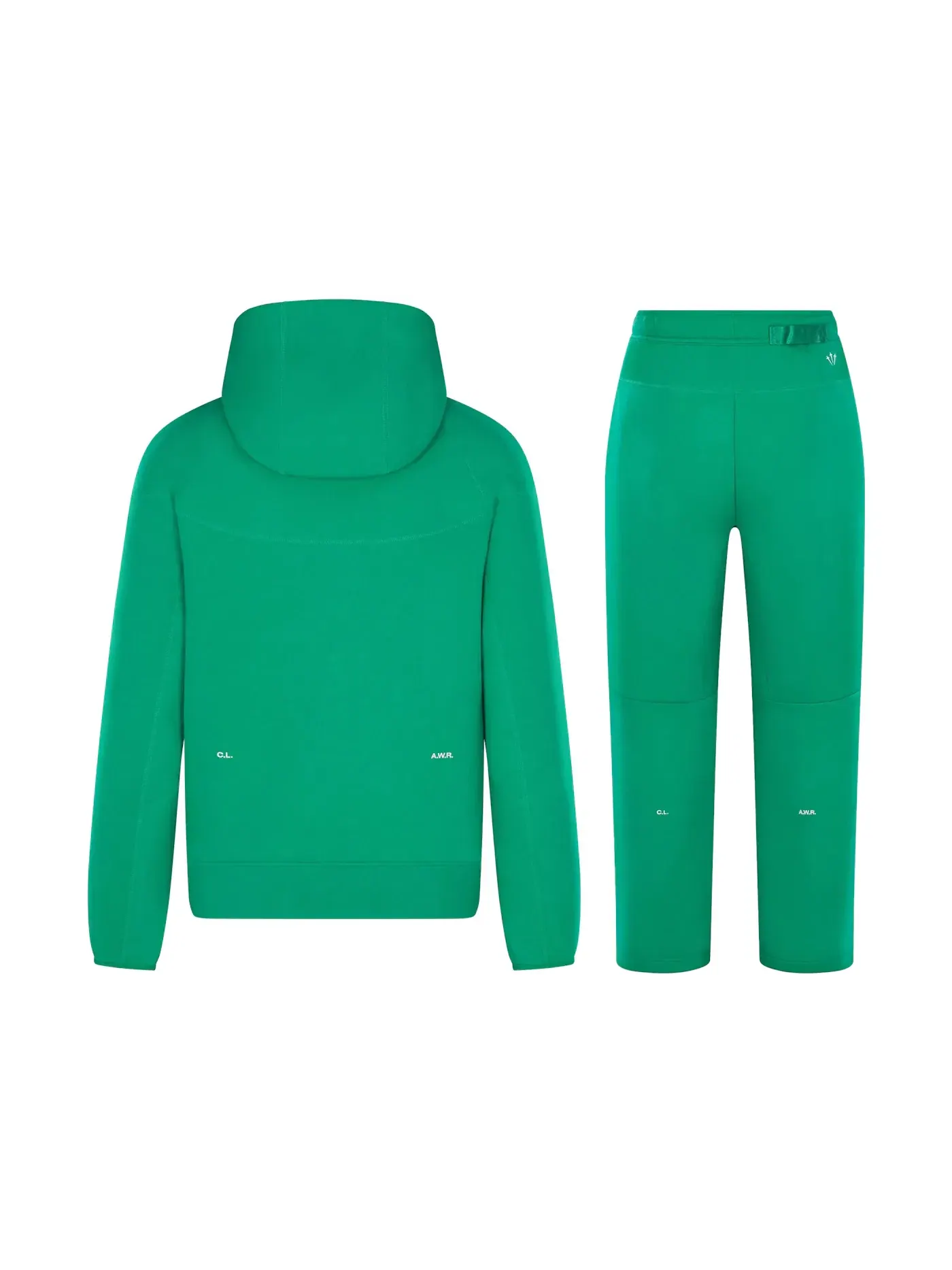 Мужской комплект из худи и джоггеров с двойным воротником Nike x NOCTA Tech Fleece Nike — изображение 2 из 2, зеленый