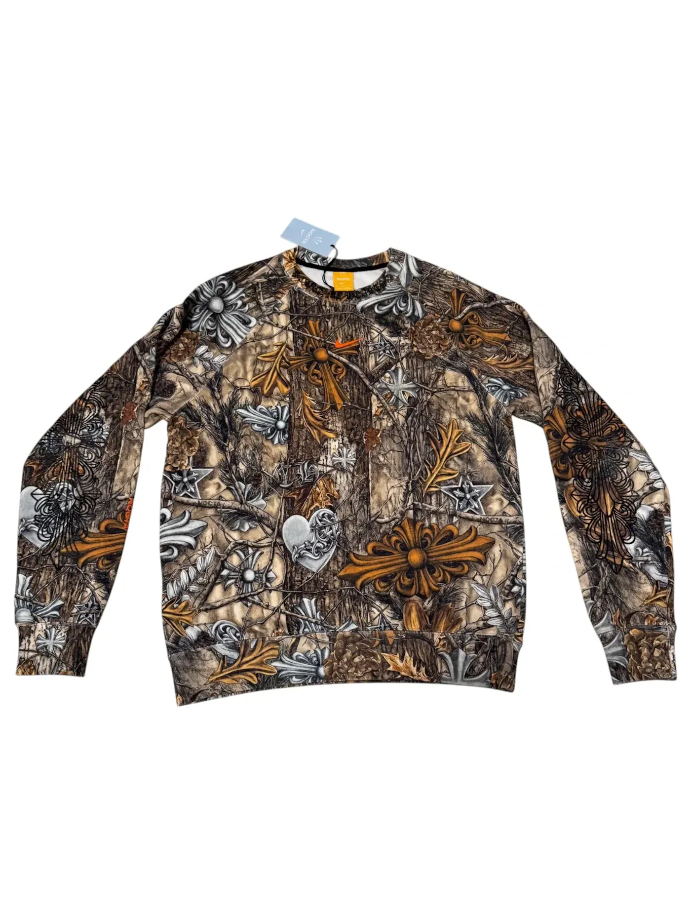 Мужской свитшот из коллекции Nike x NOCTA x Chrome Hearts Multicolor Nike — изображение 1 из 1, мульти