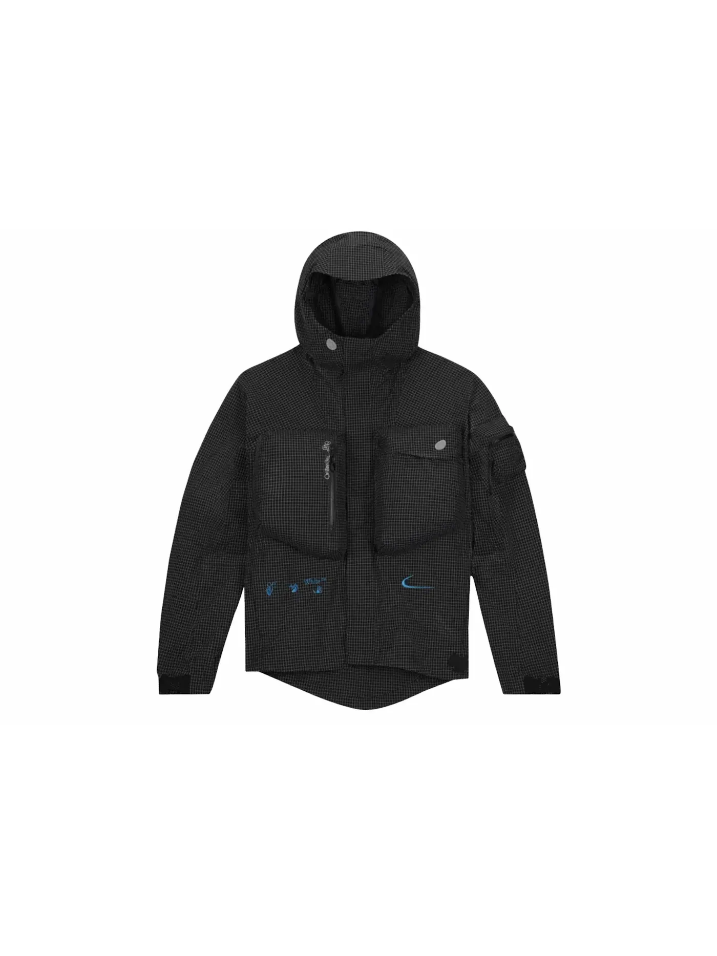 Мужская куртка Nike x Off White CL Jacket — изображение 1 из 3, черный