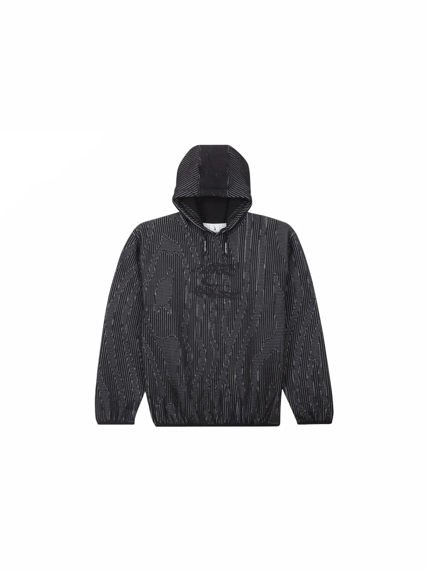 Мужской худи с принтом Engineered Hoodie Nike — изображение 1 из 2, черный