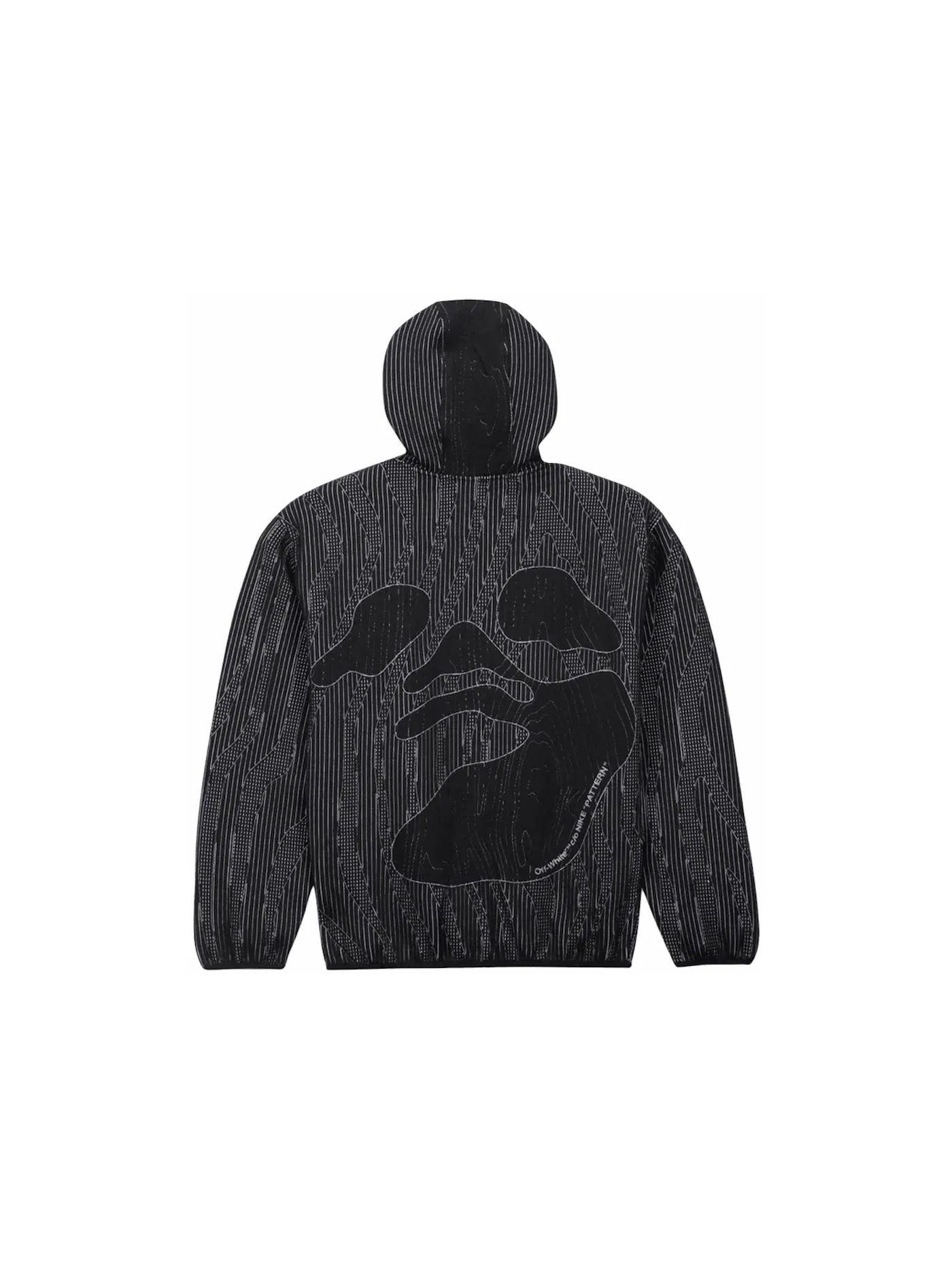 Мужской худи с принтом Engineered Hoodie Nike — изображение 2 из 2, черный