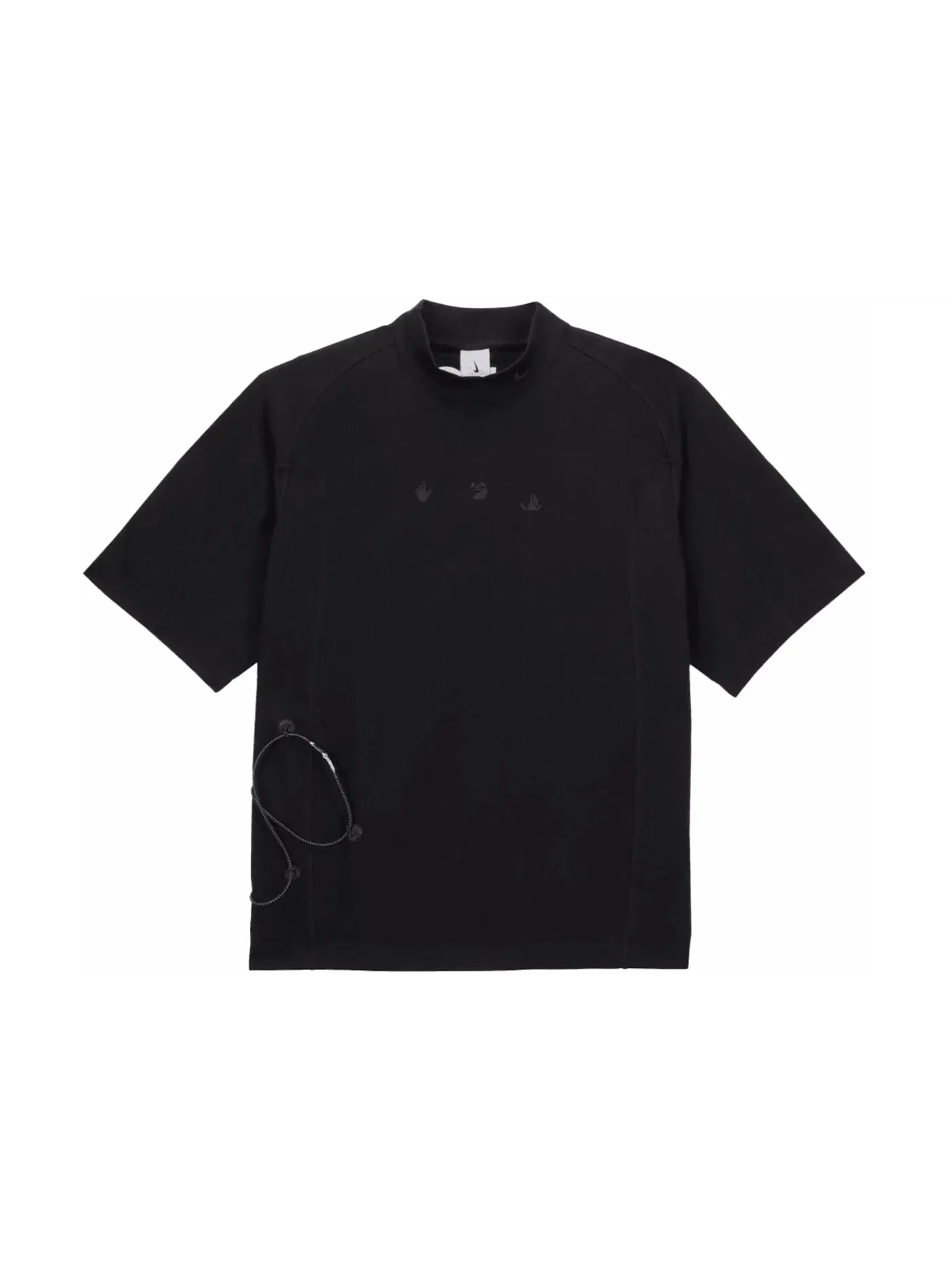Мужская футболка с принтом Nike x Off-White — изображение 1 из 2, черный