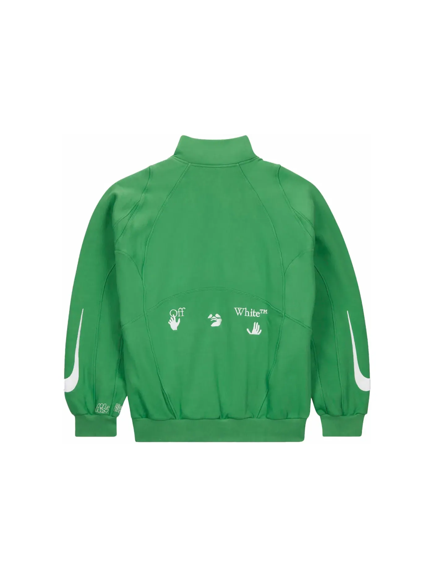 Мужская куртка Nike x Off-White Track Jacket (Asia Sizing) — изображение 2 из 2, зеленый