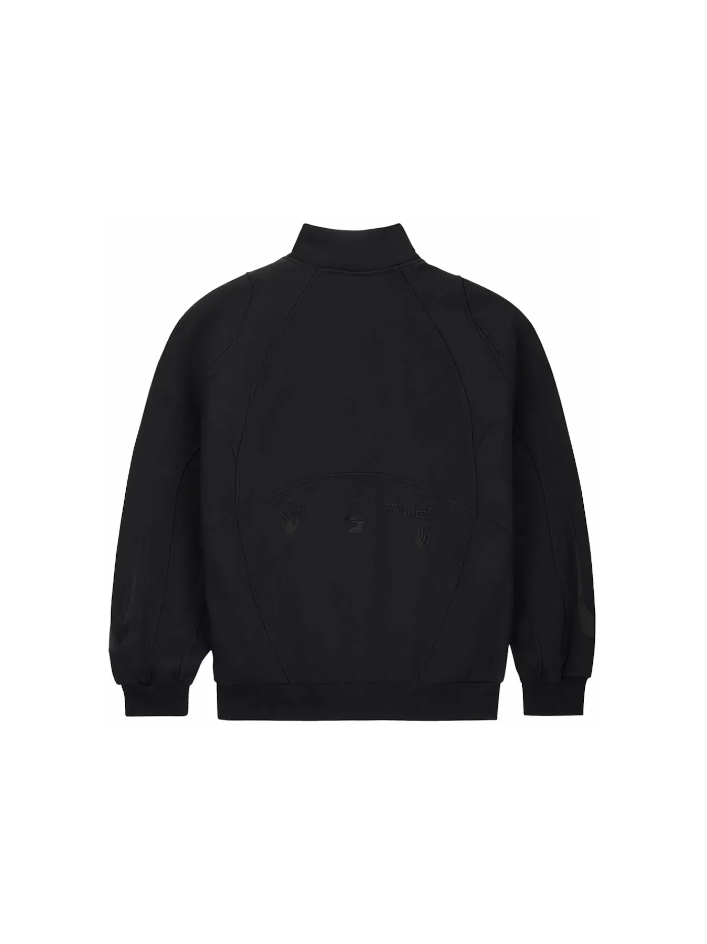 Мужская куртка Off-White Track Jacket Nike — изображение 2 из 2, черный
