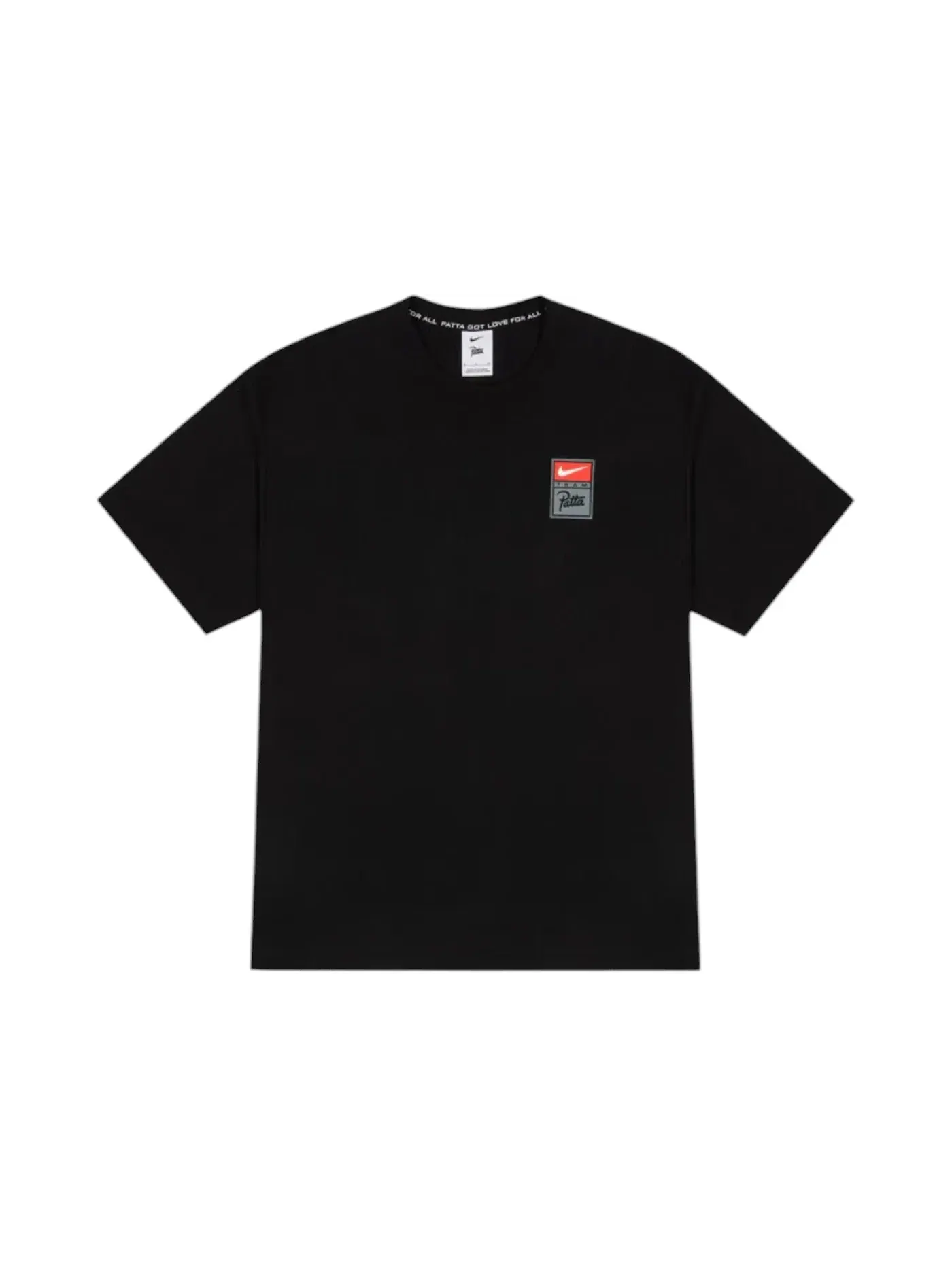 Мужская футболка хлопковая Nike x Patta NRG GX T-Shirt (Asia Sizing) — изображение 1 из 2, черный