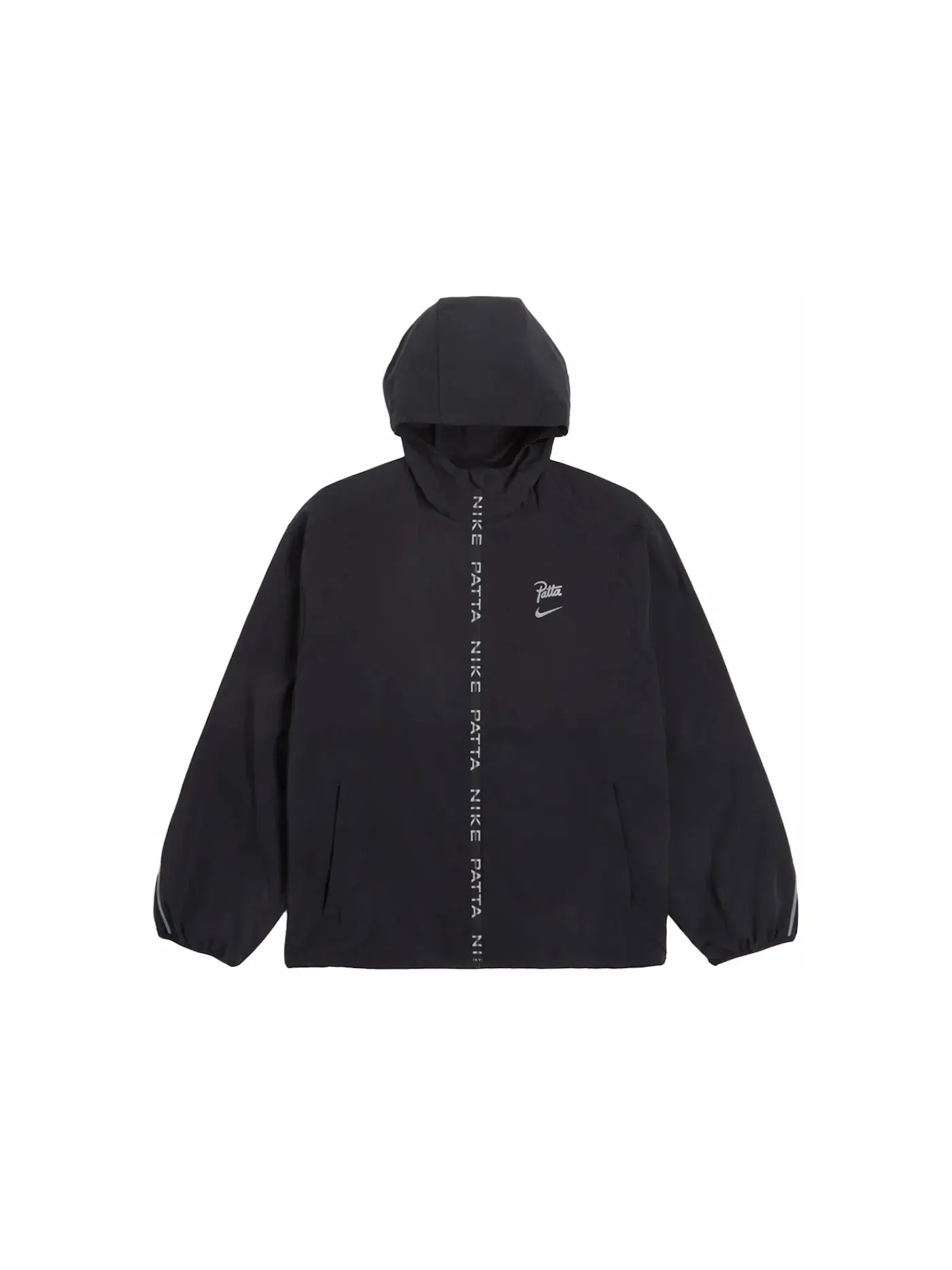 Мужская куртка с длинным рукавом Nike x Patta Running Team Full-Zip Jacket — изображение 1 из 2, черный