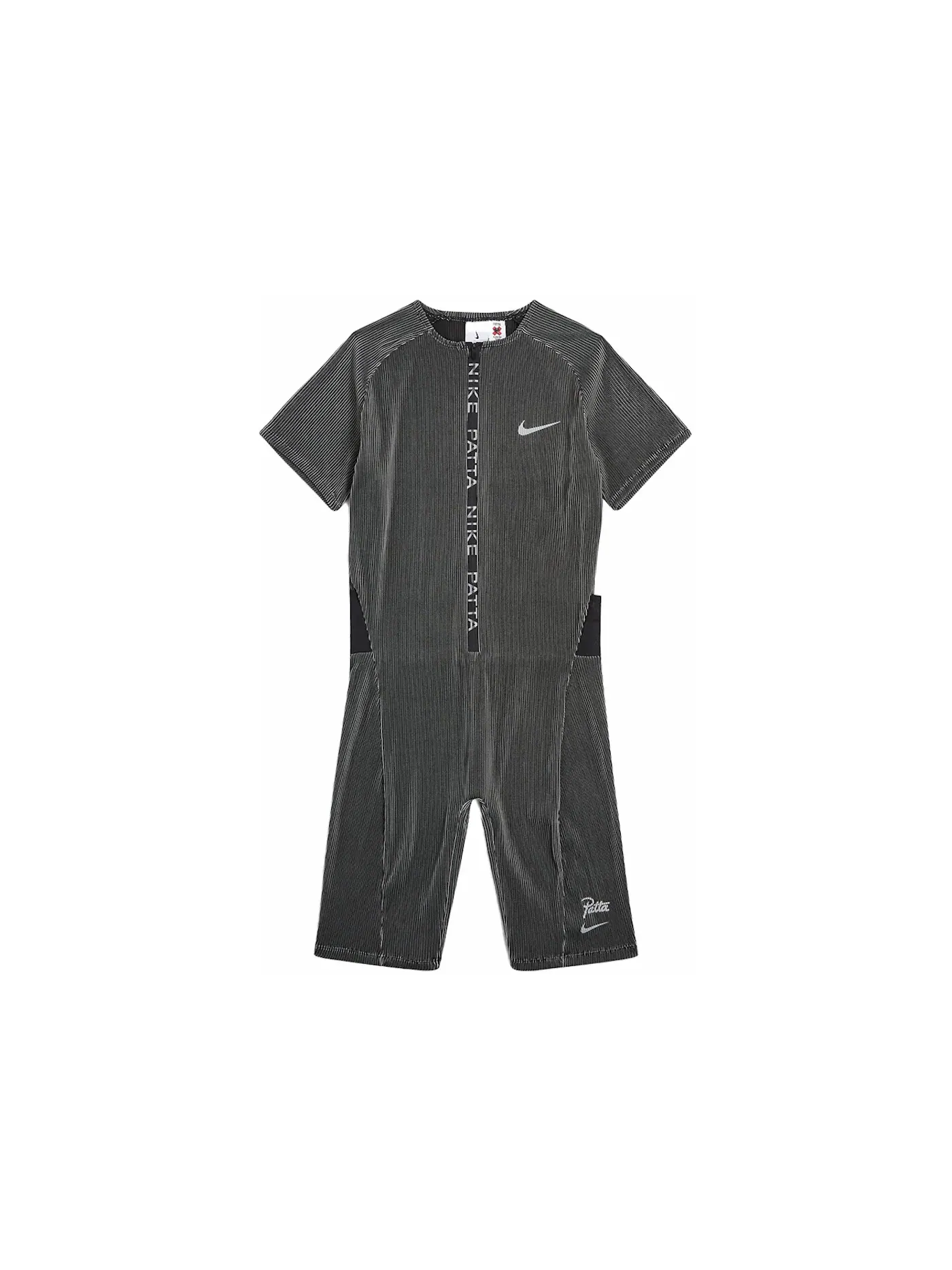 Мужской спортивный костюм Nike x Patta Running Team Race Suit — изображение 1 из 2, черный/серый