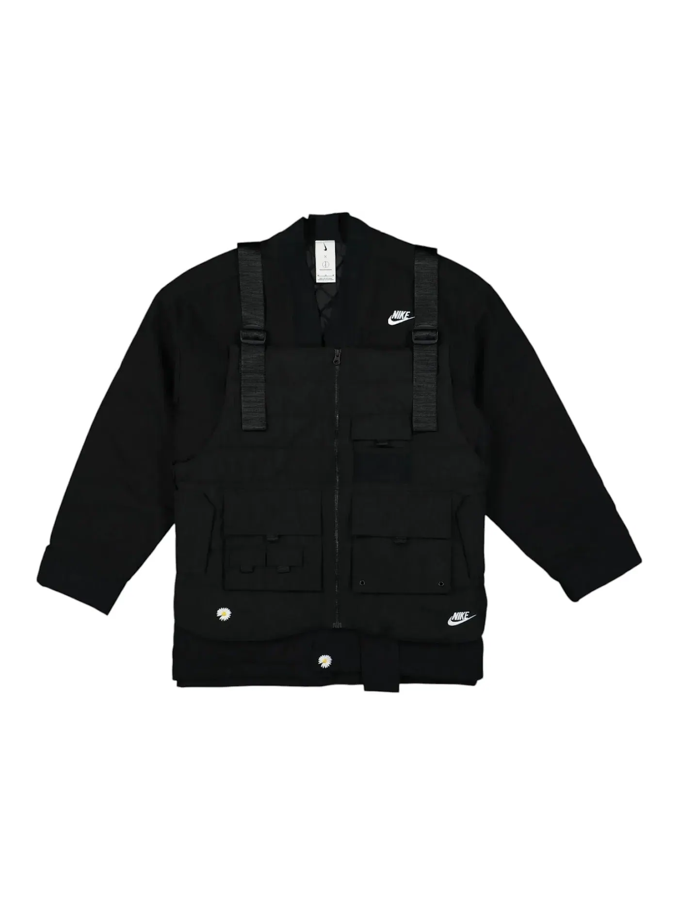 Мужская куртка Nike x Peaceminusone G-Dragon 2+1 Jacket (Asia Sizing) — изображение 1 из 1, черный