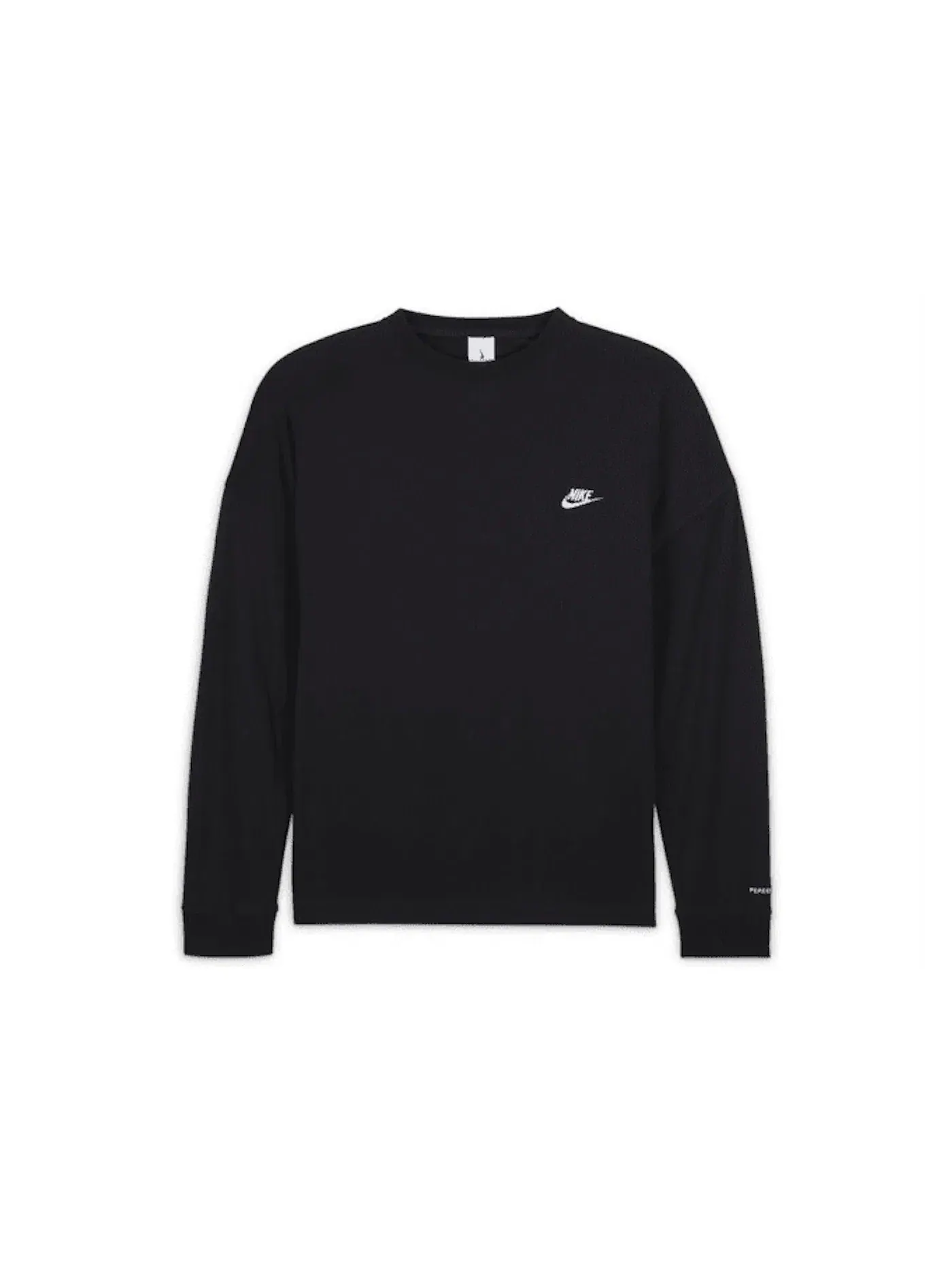 Мужская футболка с длинным рукавом Nike x Peaceminusone G-Dragon Long Sleeve T-shirt — изображение 2 из 2, черный