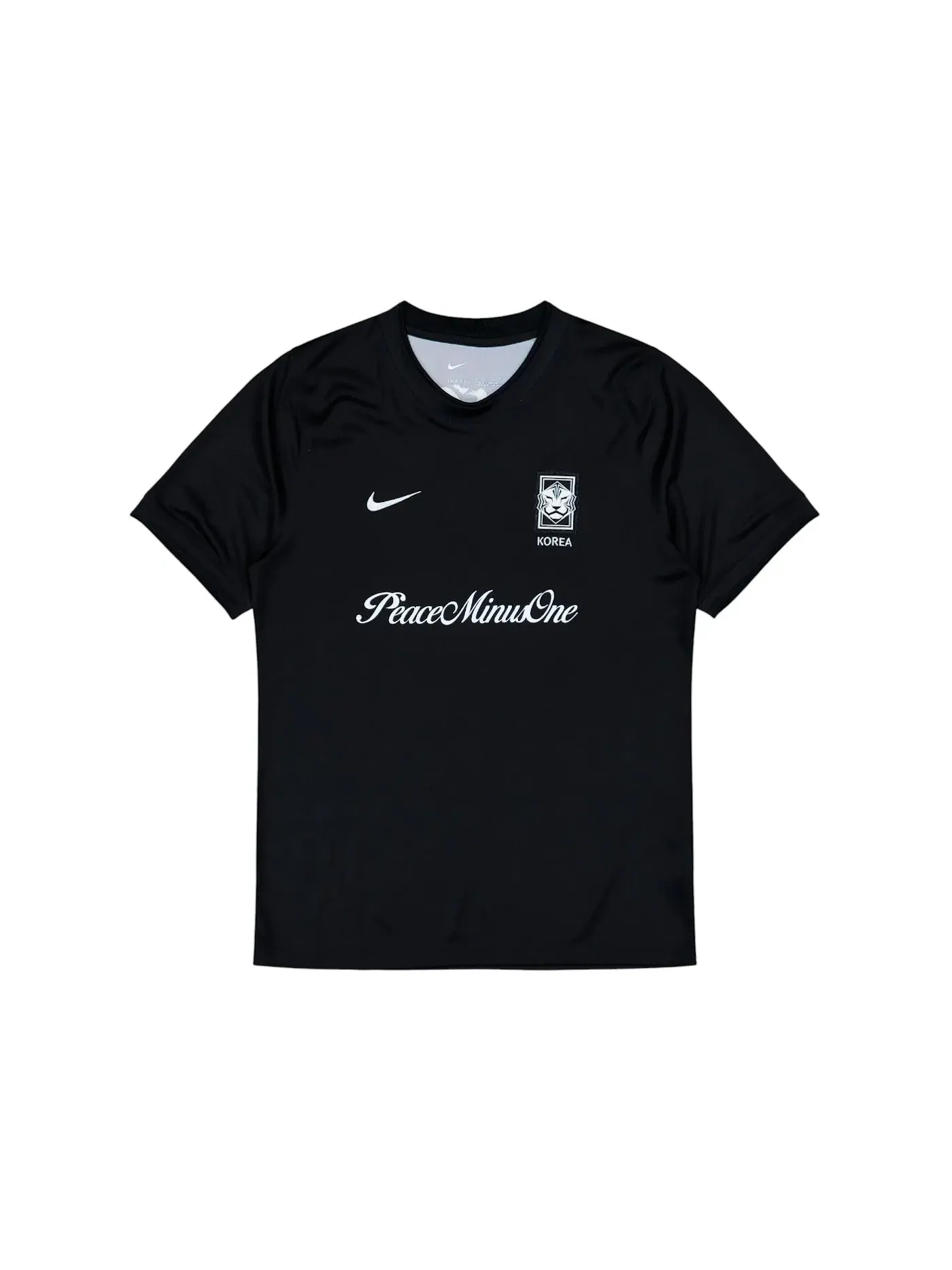 Мужская футбольная тренировочная футболка Nike x PEACEMINUSONE Korea KFA Academy Pro Top (Asia Sizing) Nike, черный
