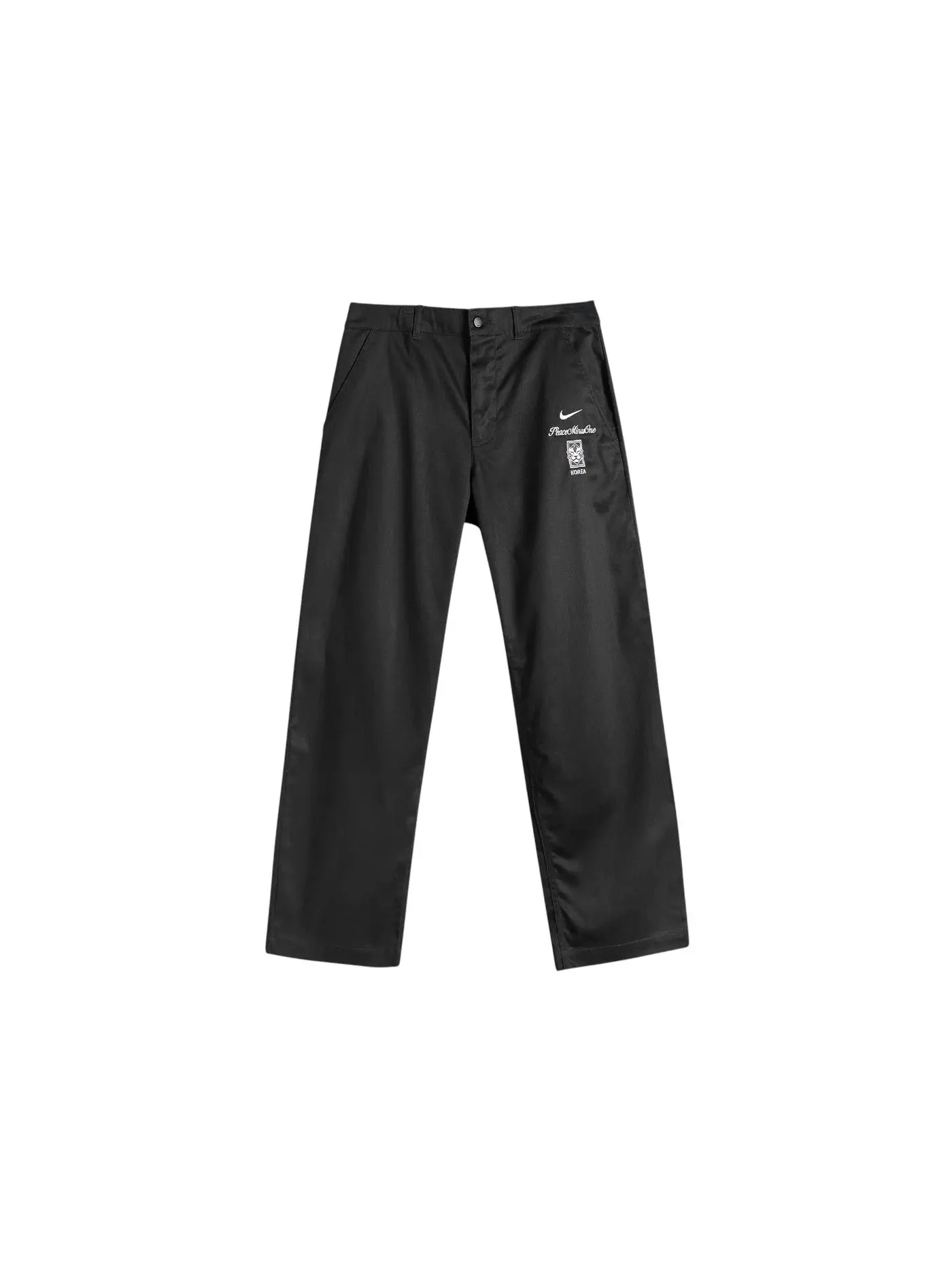 Мужские чиносы с принтом Pants Nike — изображение 1 из 1, черный