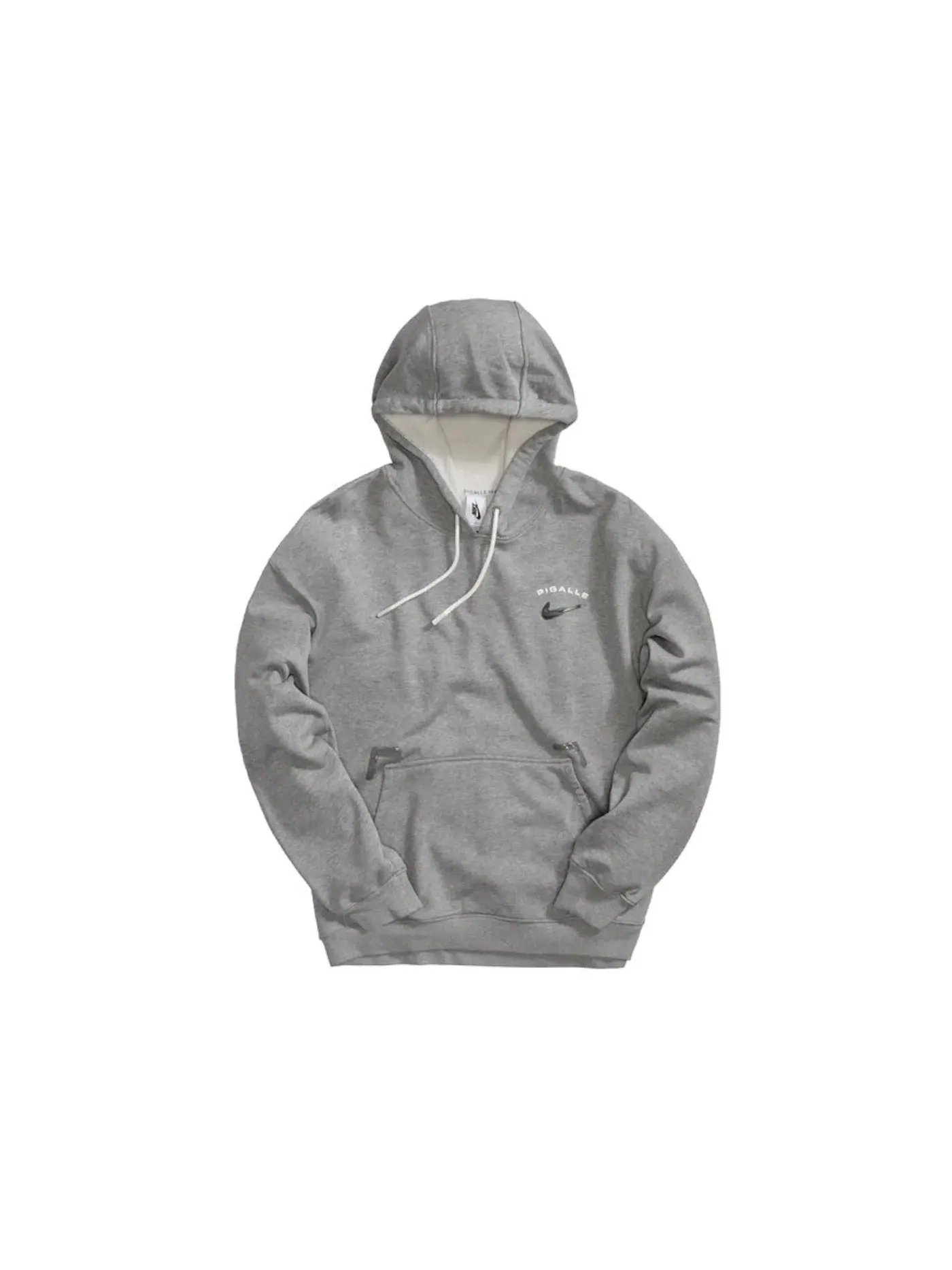 Мужская худи с принтом Hoodie Nike — изображение 1 из 2, темный серый