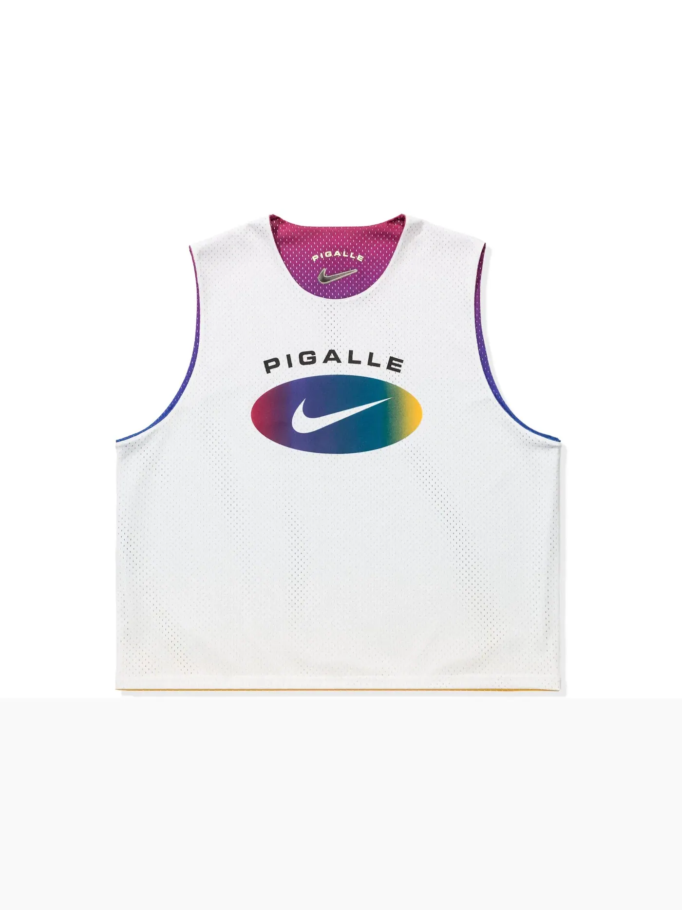 Мужской топ-майка на бретелях с принтом Reversible Tank Nike — изображение 2 из 2, фиолетовый