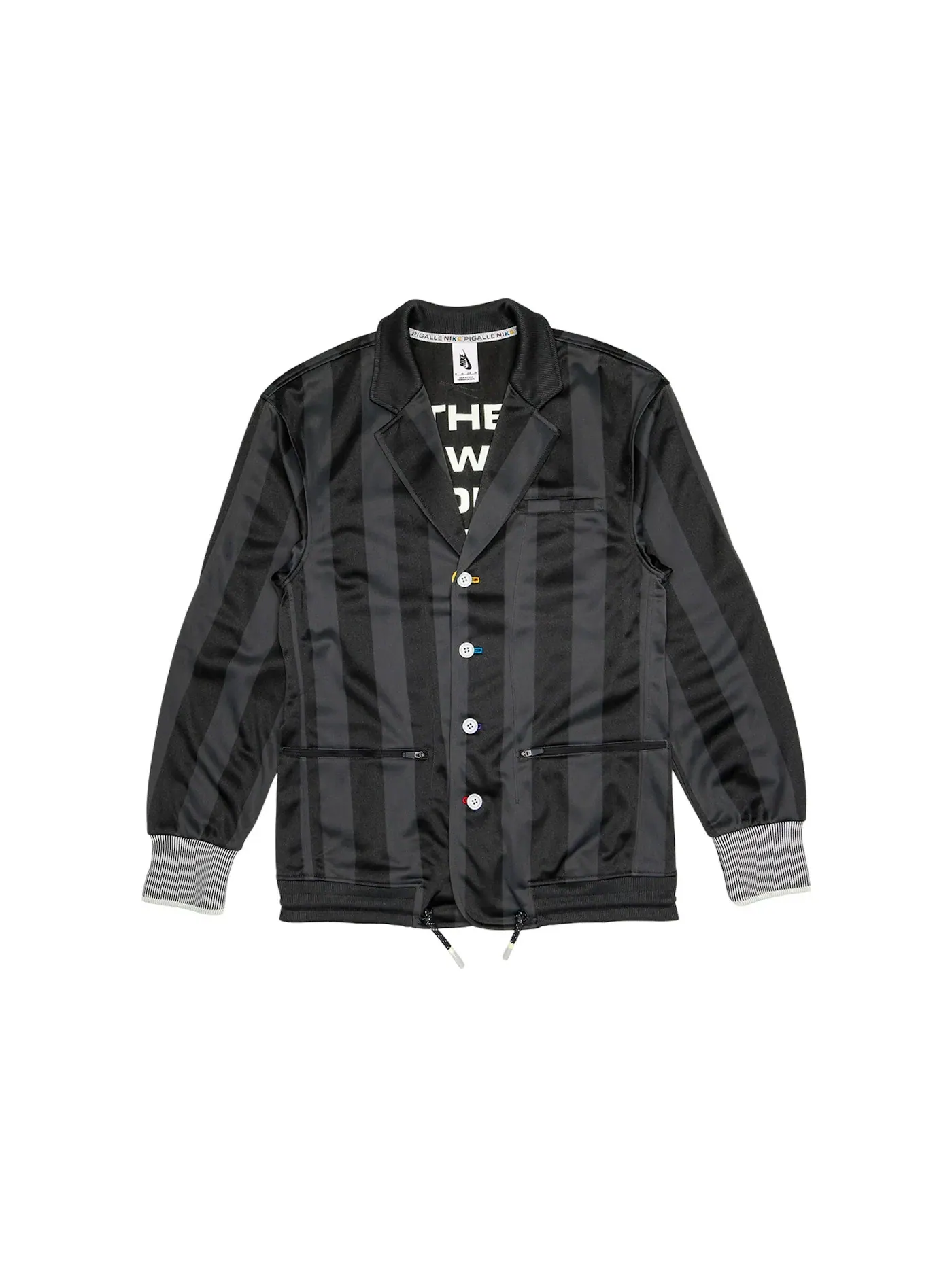Мужская куртка-бомбер с длинным рукавом Nike Jacket — изображение 1 из 3, серый