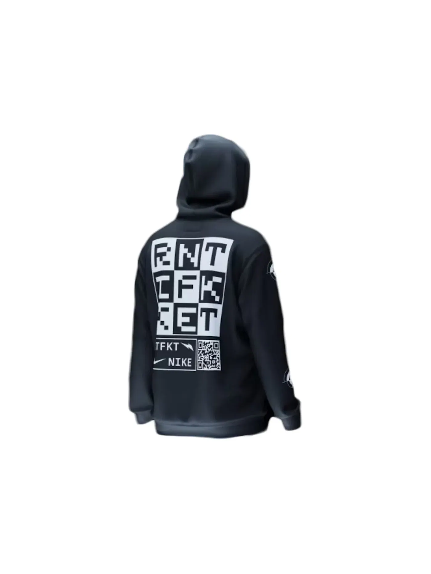 Мужская худи AR Nike Black — изображение 2 из 2