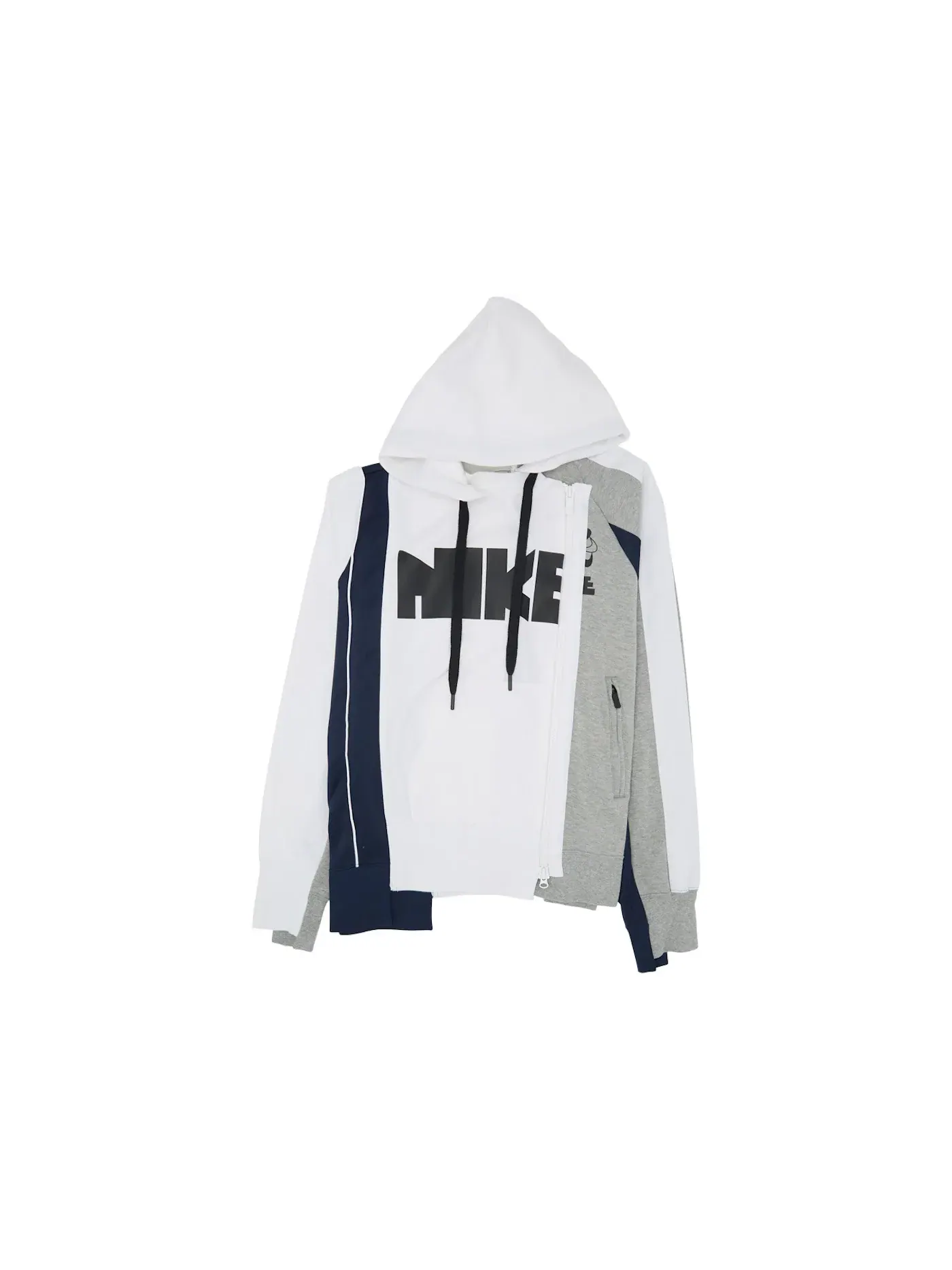 Женская куртка Nike x Sacai Double Zip Hoodie — изображение 1 из 2, золотистый/фиолетовый