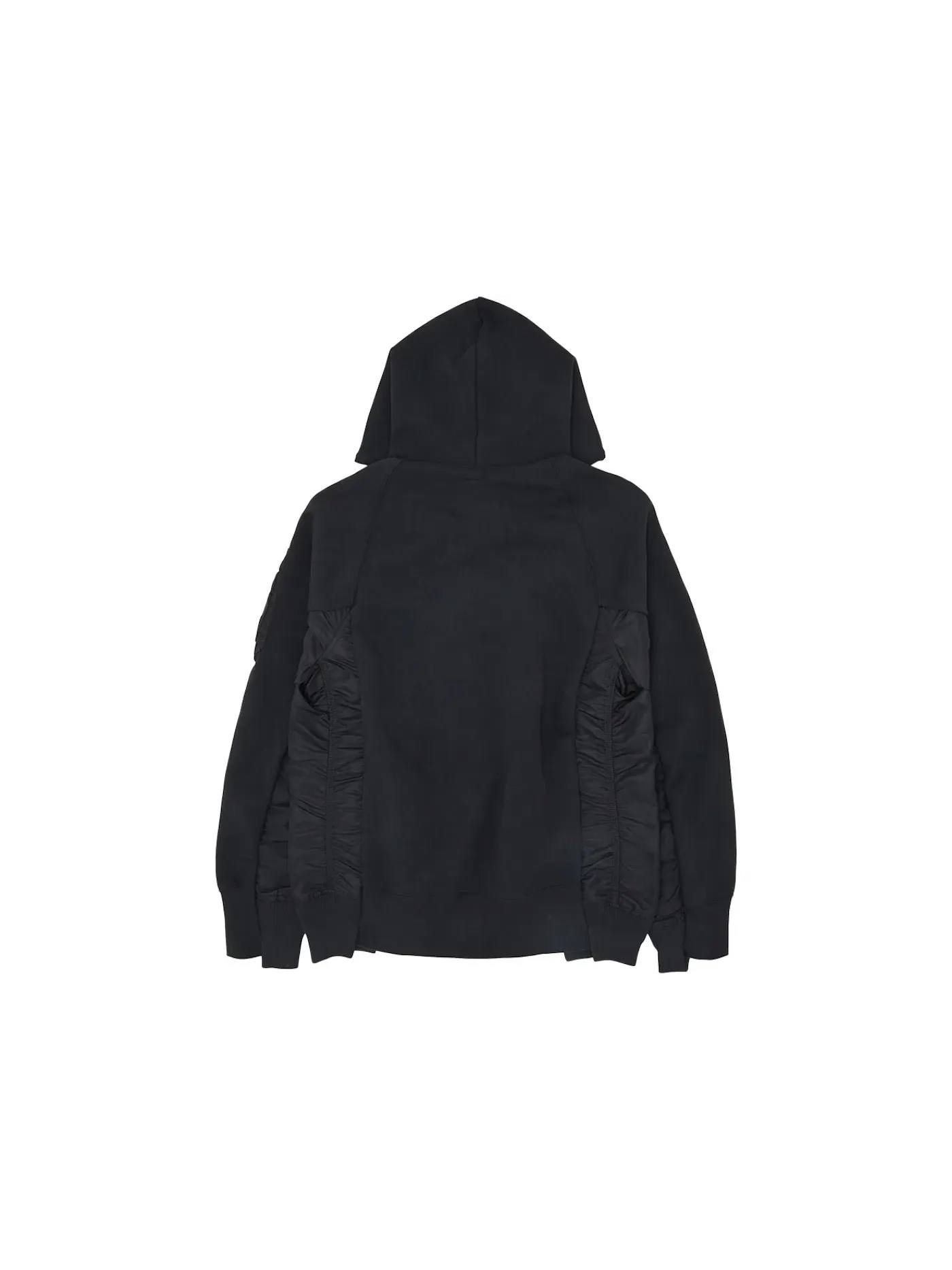 Мужской худи Nike x Sacai — изображение 2 из 2, черный