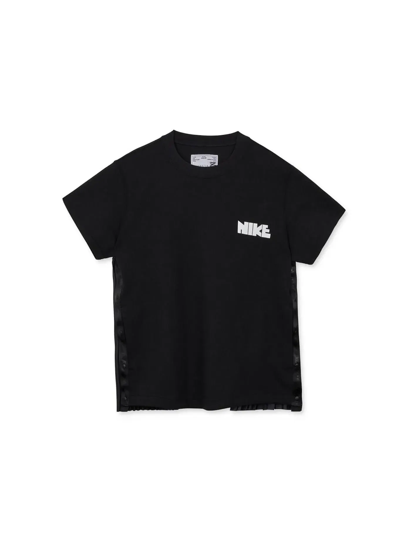 Женское флисовое топ Nike x Sacai SS Fleece Top Black — изображение 1 из 2, черный