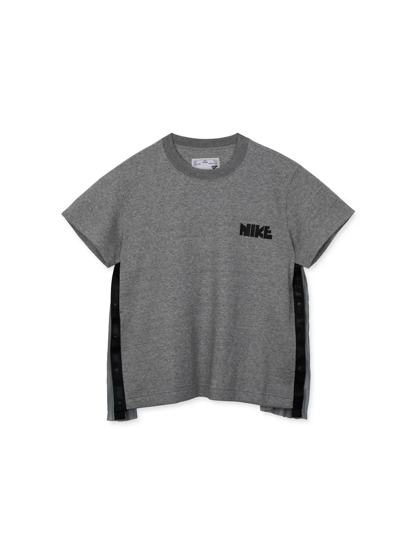 Женская флисовая рубашка с логотипом Nike x Sacai Nike — изображение 1 из 2, темный серый