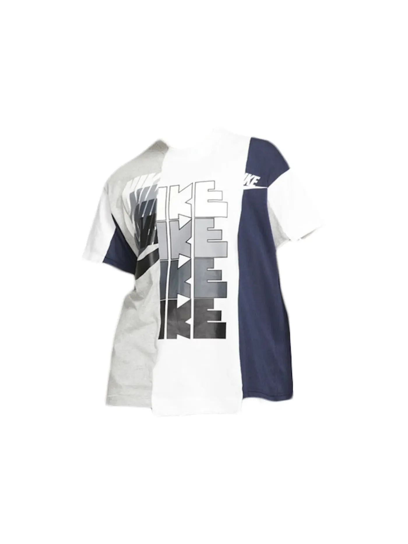 Женская футболка Nike x Sacai Tee — изображение 1 из 2, серый/белый