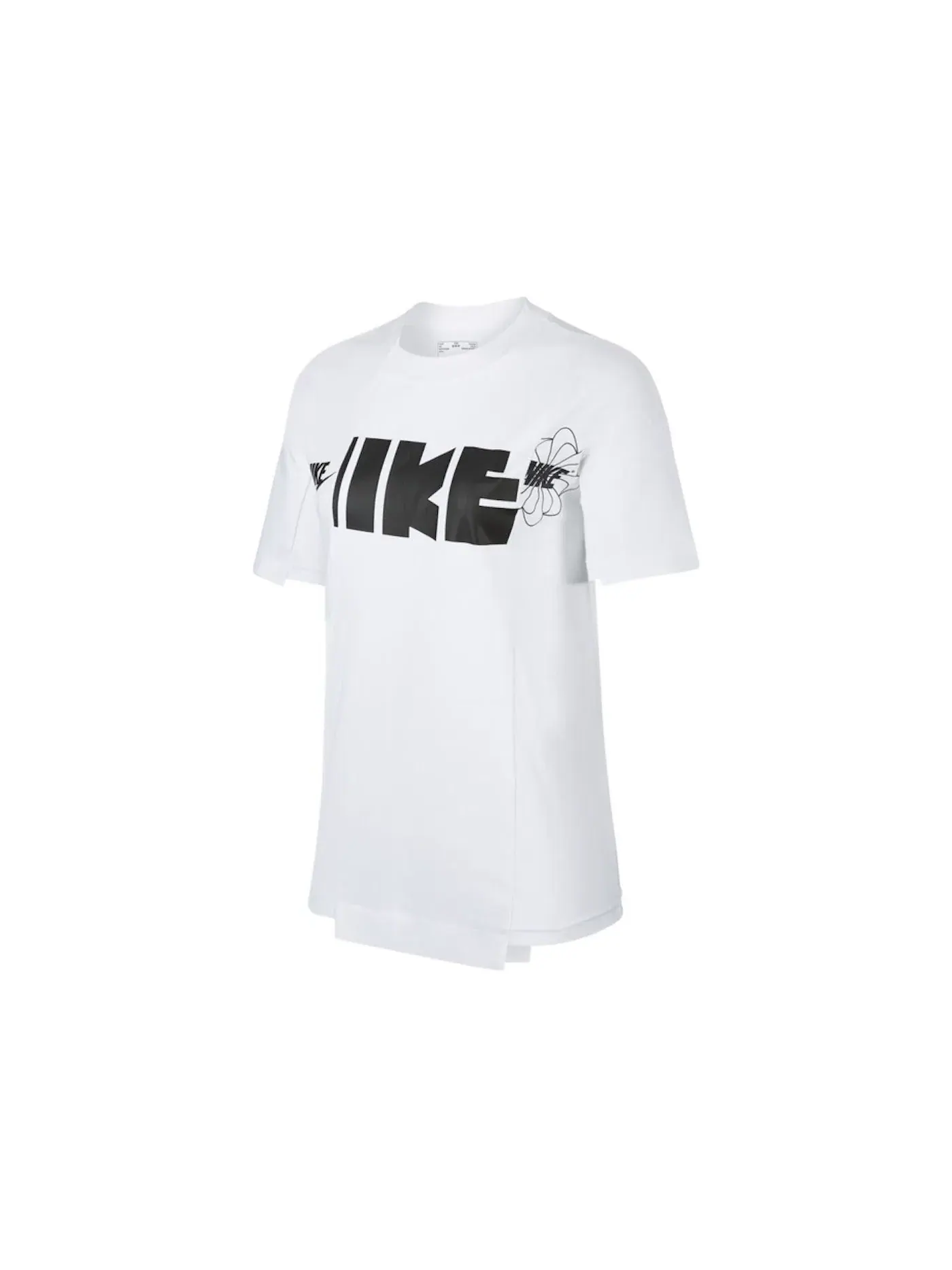 Женская футболка с принтом Nike x Sacai Tee — изображение 1 из 2, белый