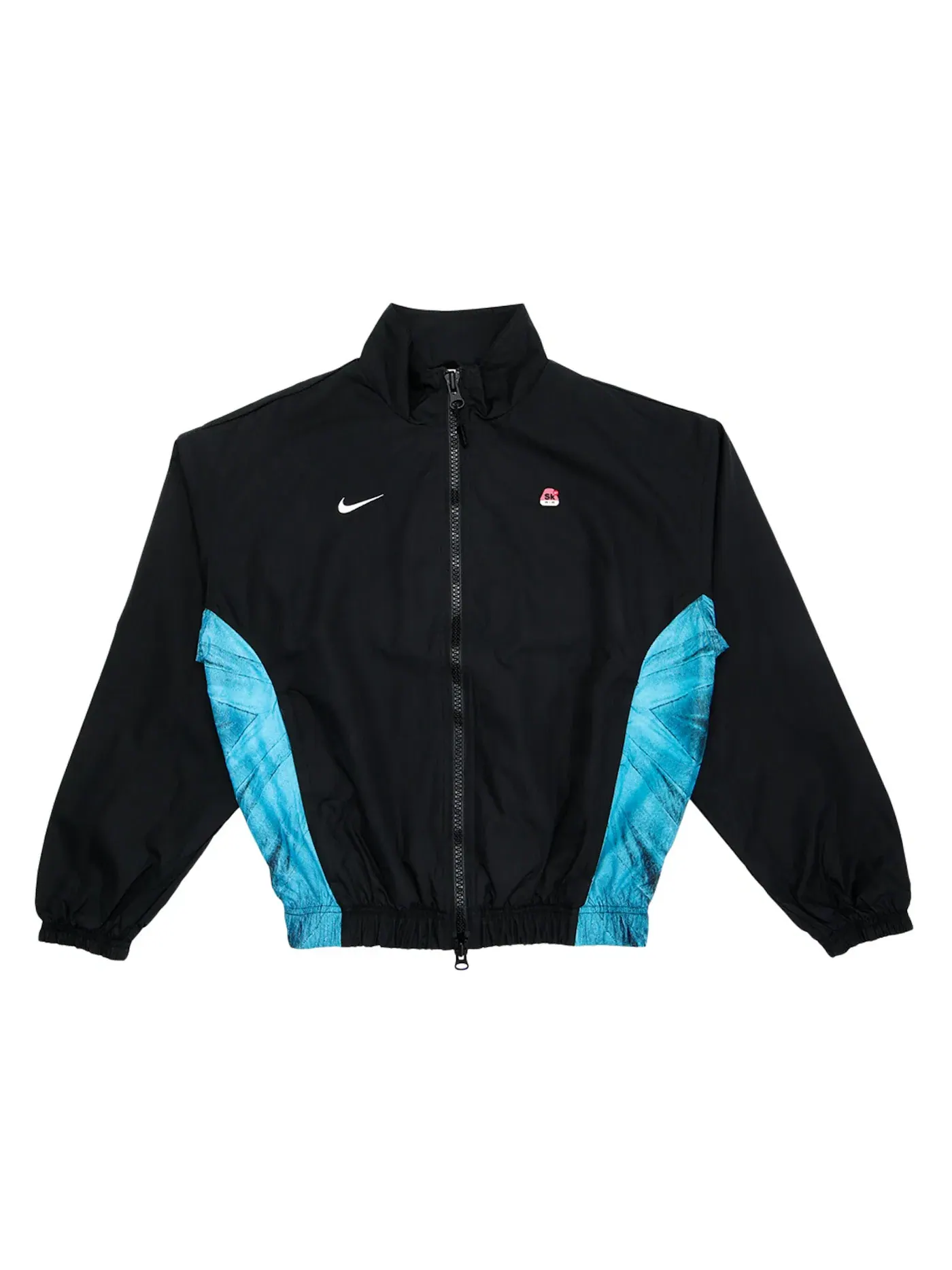 Мужская куртка-трек с принтом Track Jacket Nike — изображение 1 из 2, черный