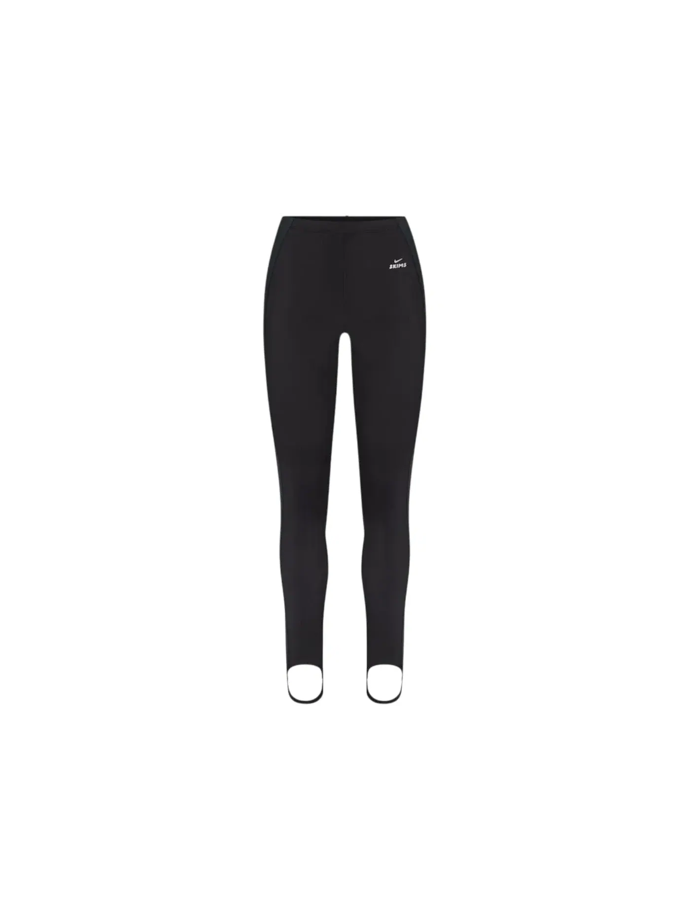 Женские леггинсы с длинным рукавом Nike x SKIMS Shine Drawcord Stirrup 26" Legging — изображение 1 из 1, серый