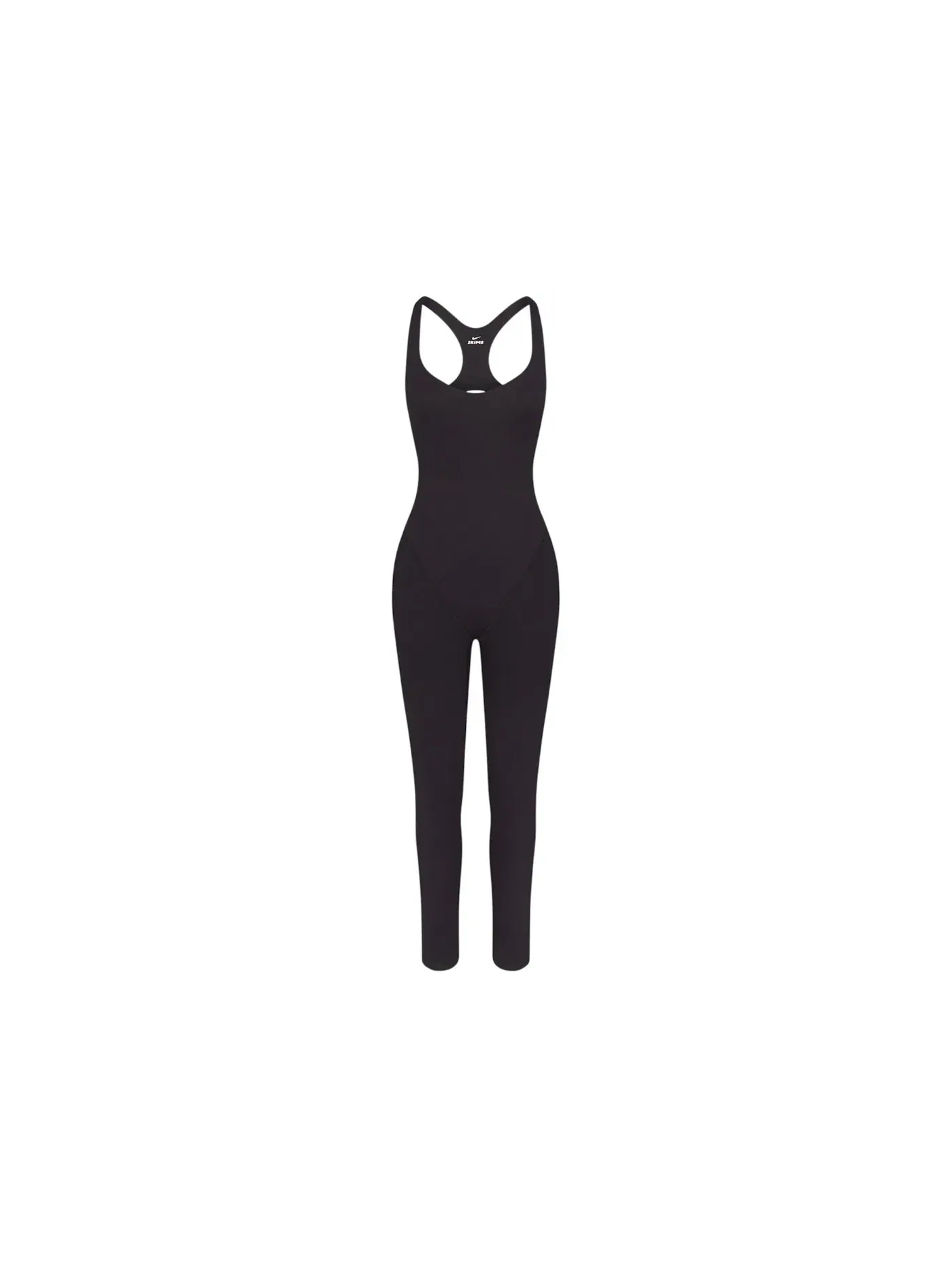 Женский матовый гоночный комбинезон Nike x SKIMS Onesie — изображение 1 из 1, обсидиан