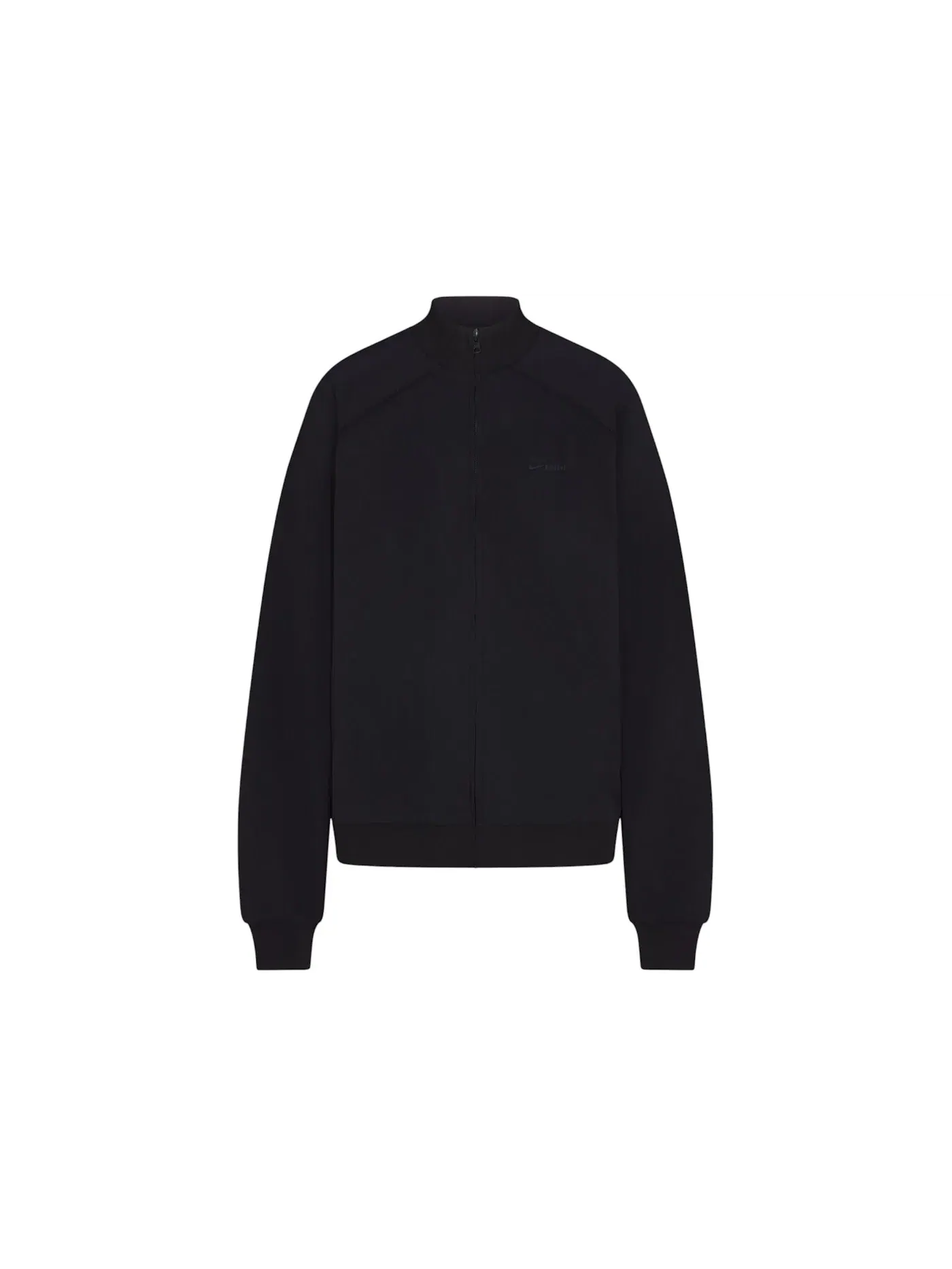 Женская куртка из матового трикотажа Oversized Track Jacket Nike — изображение 1 из 1, обсидиан