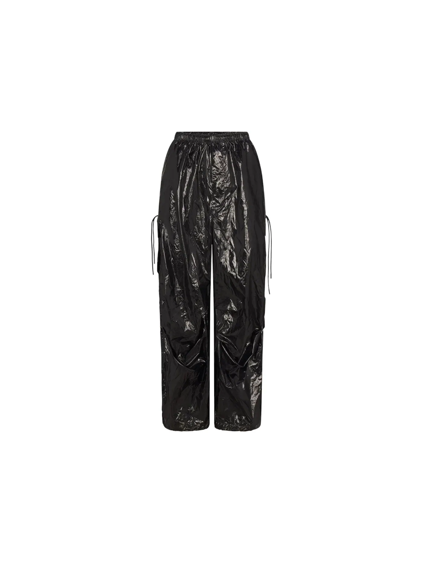 Женские брюки из блестящего нейлона Cargo Pant Nike x SKIMS — изображение 1 из 1, обсидиан