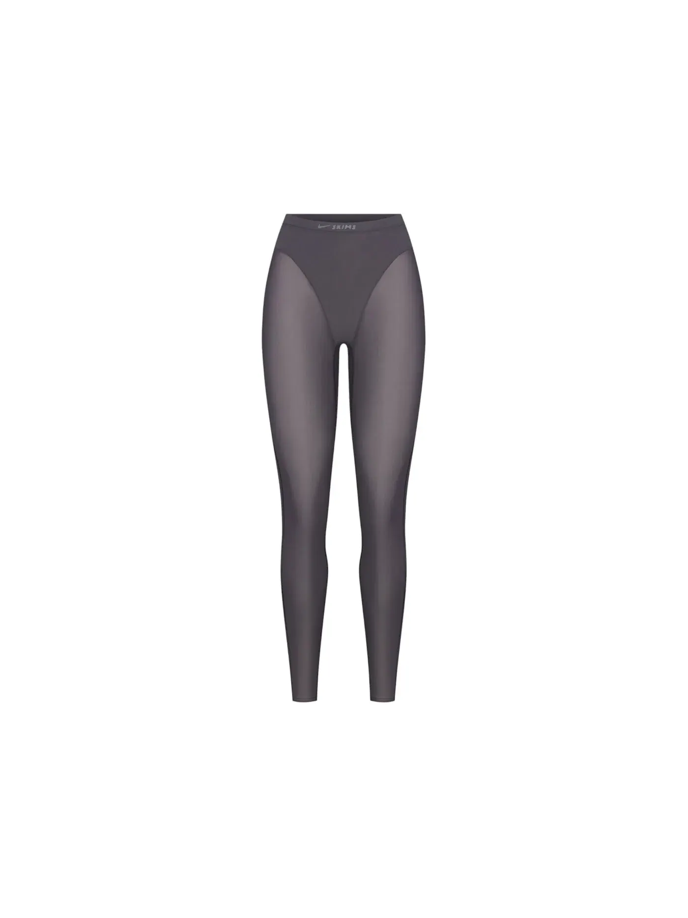 Женские леггинсы с V-линией Weightless Layers Nike x SKIMS — изображение 1 из 1, серый