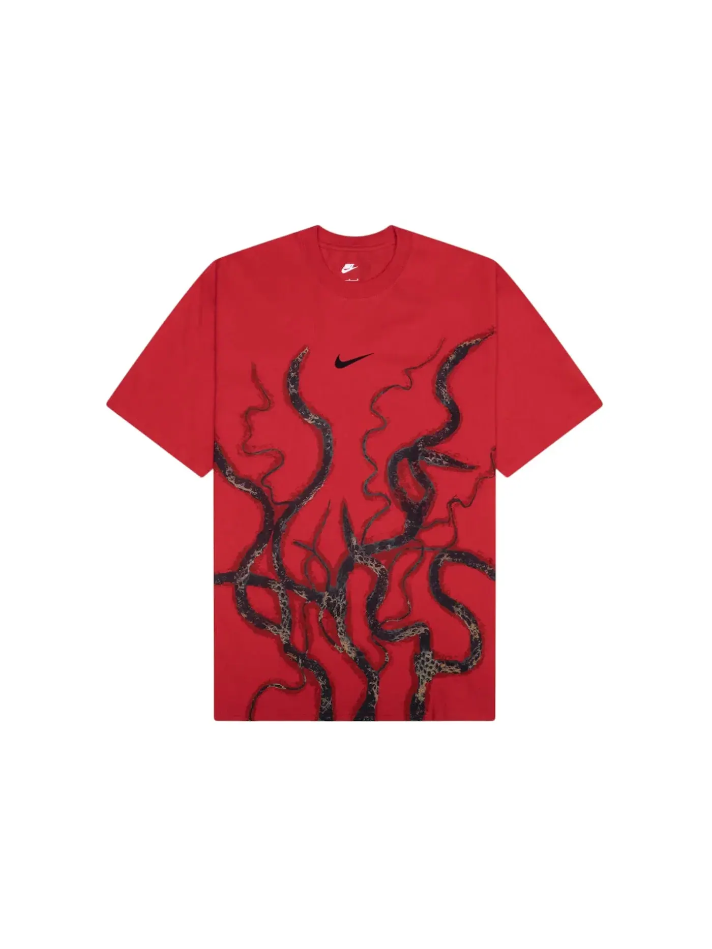 Мужская футболка Nike x Stranger Things Max90 Tee — изображение 1 из 2, красный черный