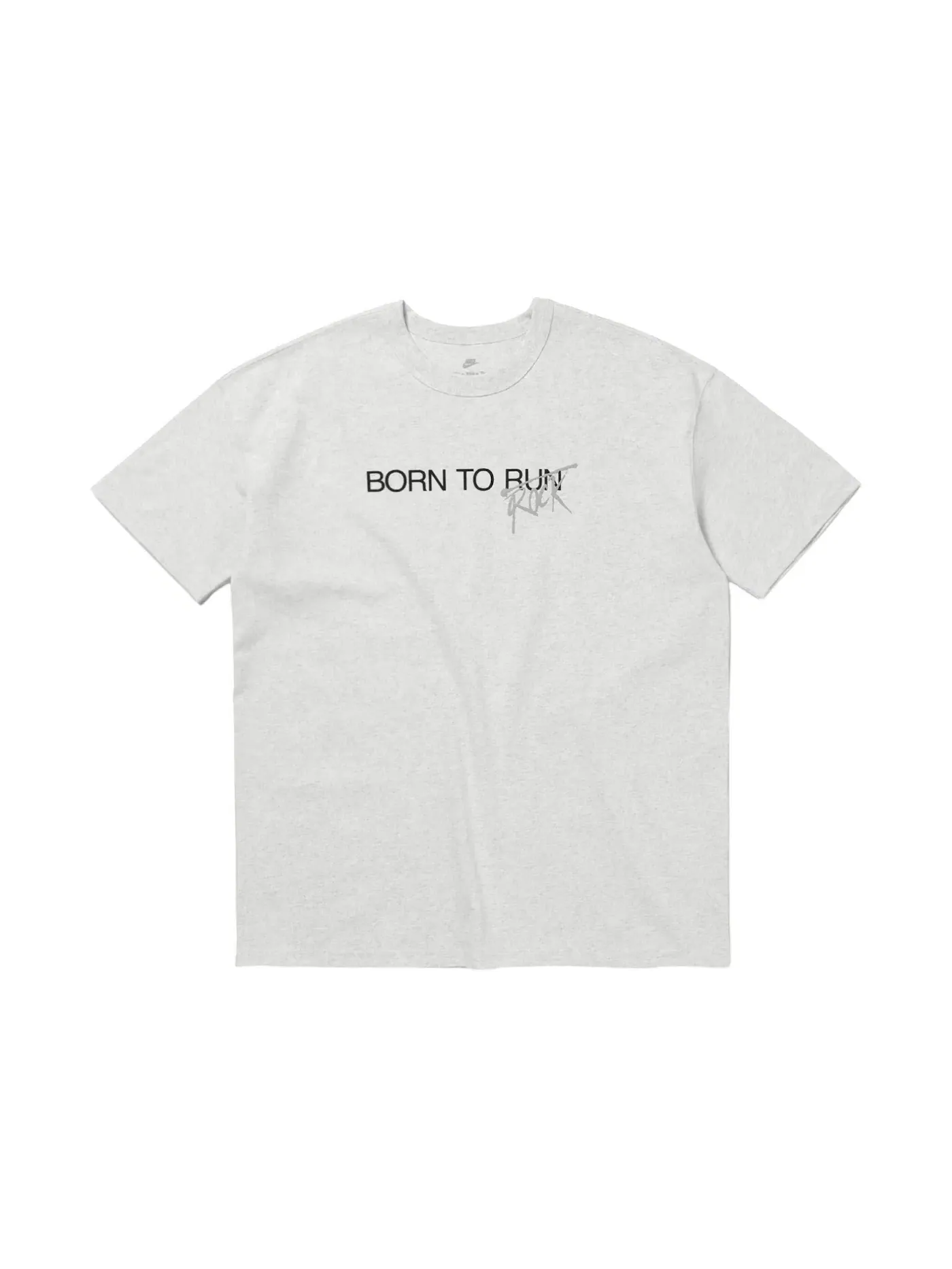 Мужская футболка с принтом Nike x Stranger Things NSW Born To Run Tee Birch Heather — изображение 1 из 1