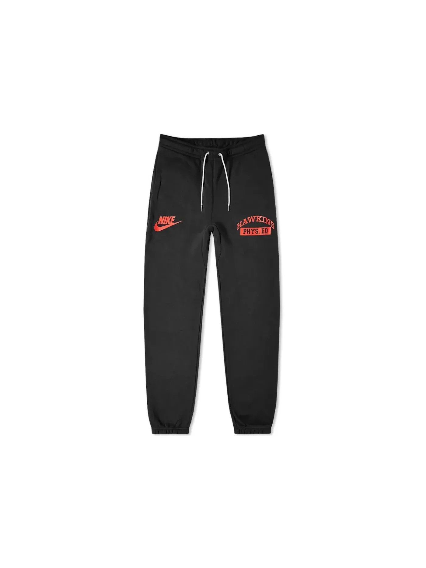 Мужские спортивные штаны с принтом Stranger Things Nike — изображение 1 из 1, черный/красный