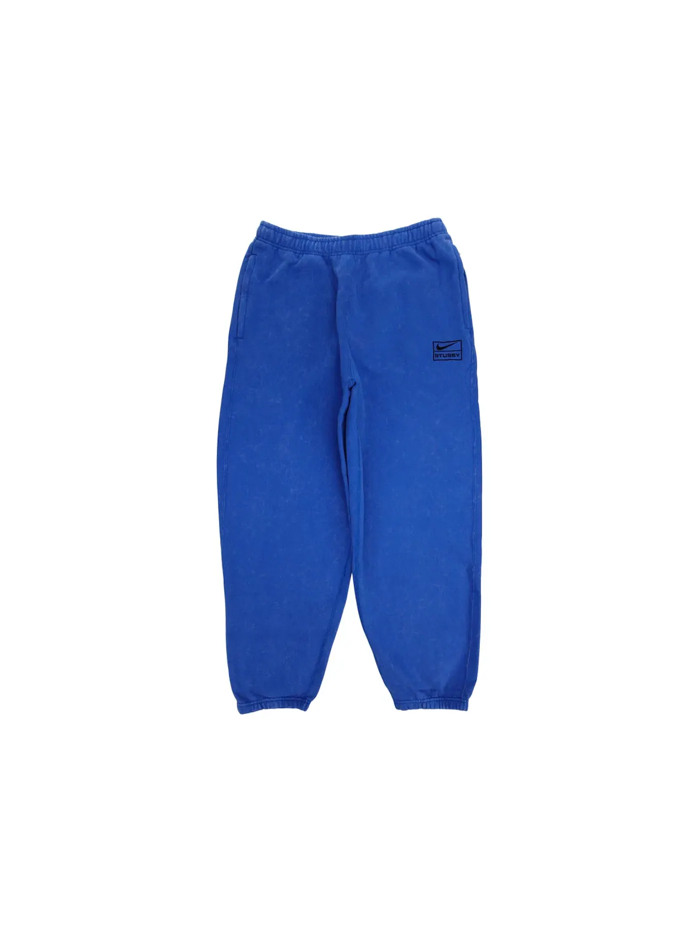Мужские спортивные штаны с эффектом кислотной стирки Sweatpants Nike — изображение 1 из 2, синий