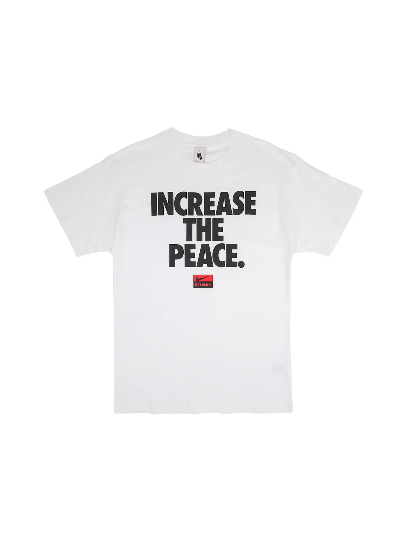 Мужская футболка с принтом Increase The Peace Nike — изображение 1 из 1, белый