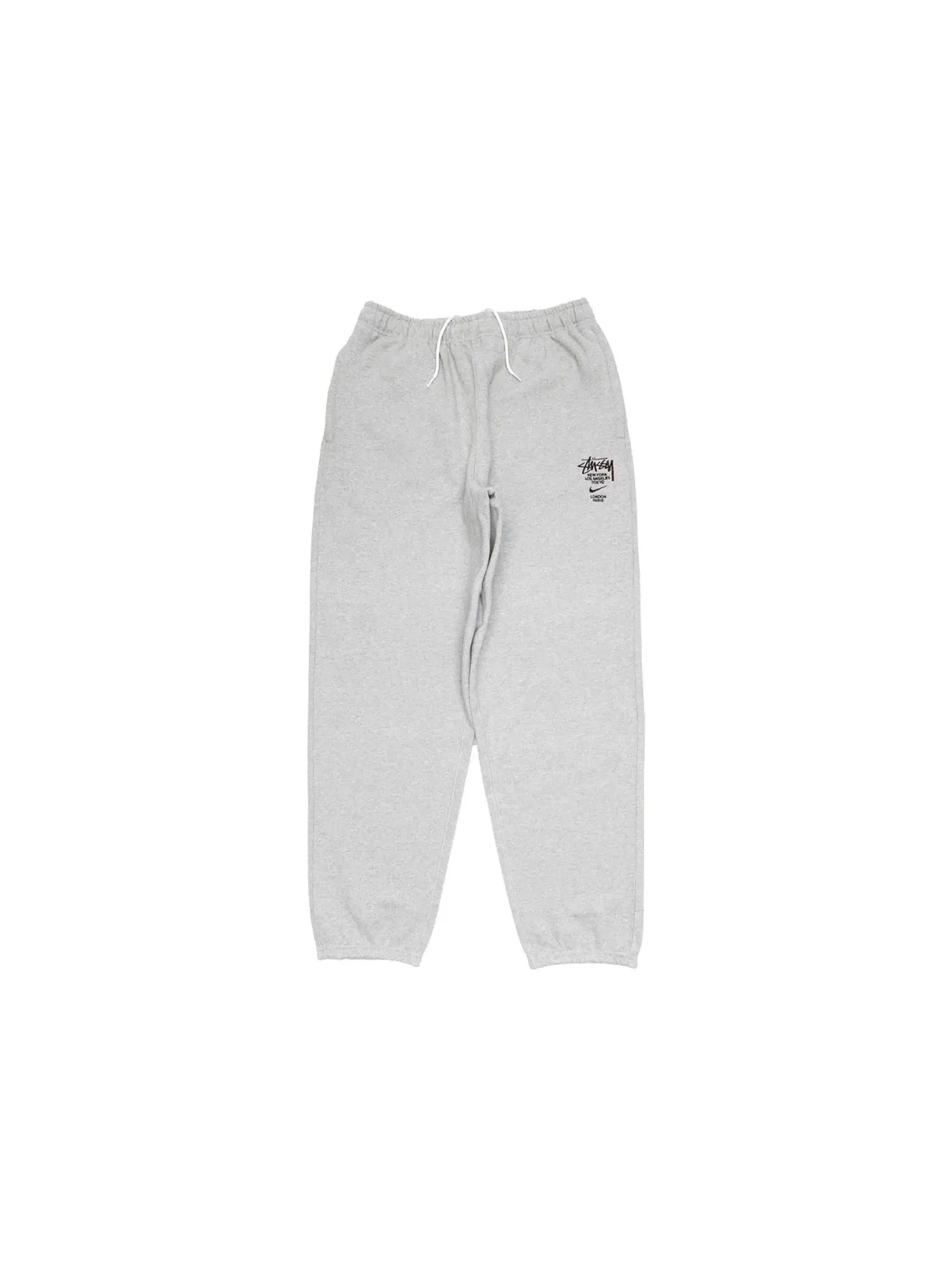 Мужские спортивные штаны с принтом Nike x Stussy International Sweatpants — изображение 1 из 1, серый