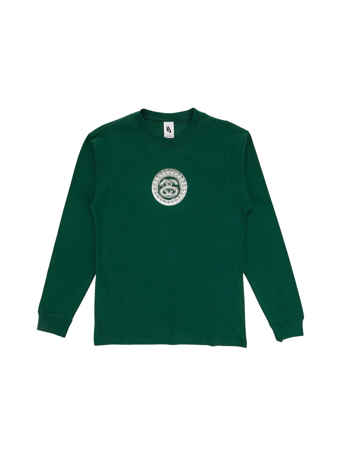 Мужская футболка с длинным рукавом L/S T-shirt Nike — изображение 1 из 2, зеленый