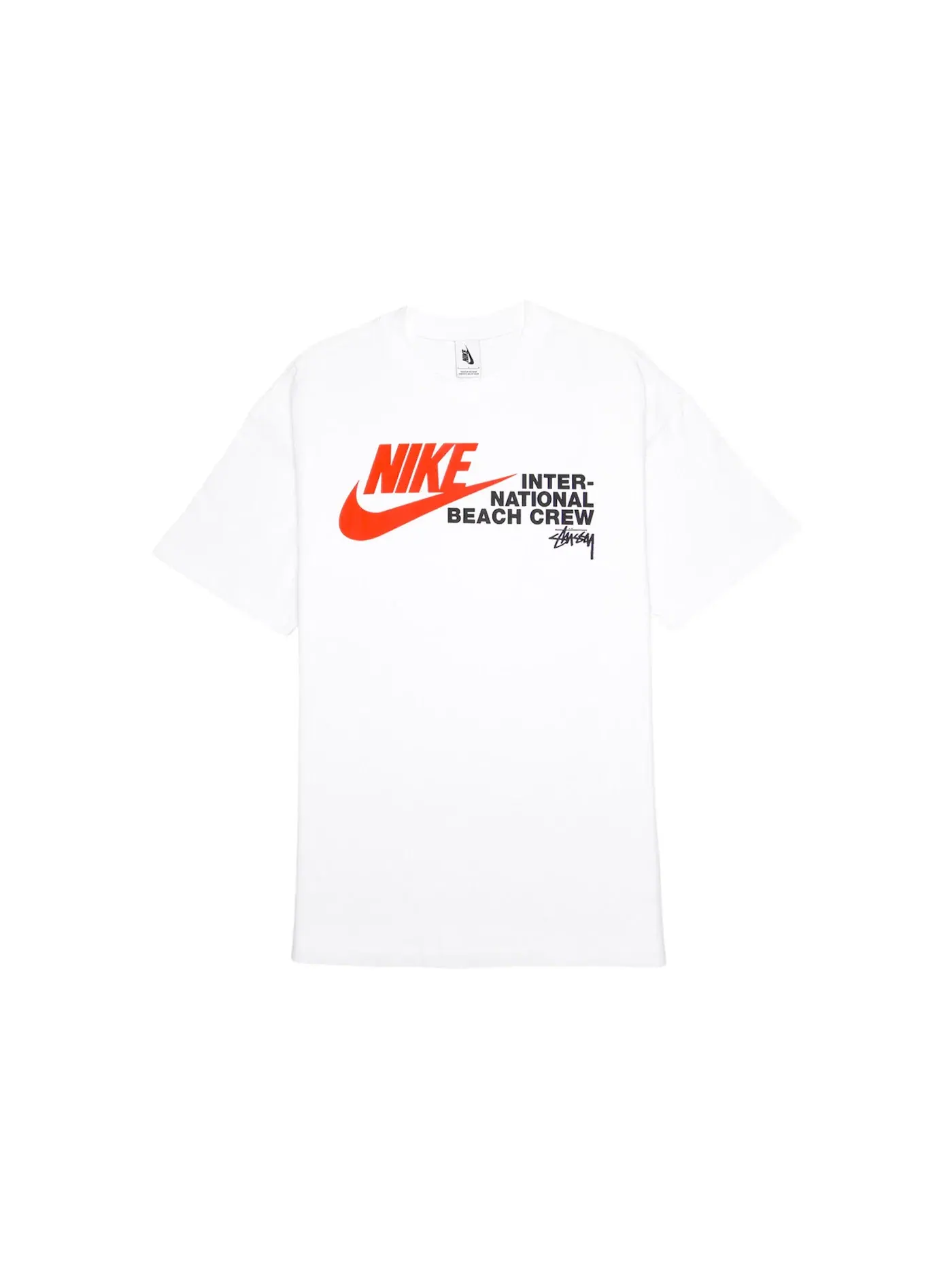 Мужская футболка с принтом International Beach Crew Nike — изображение 1 из 1, белый