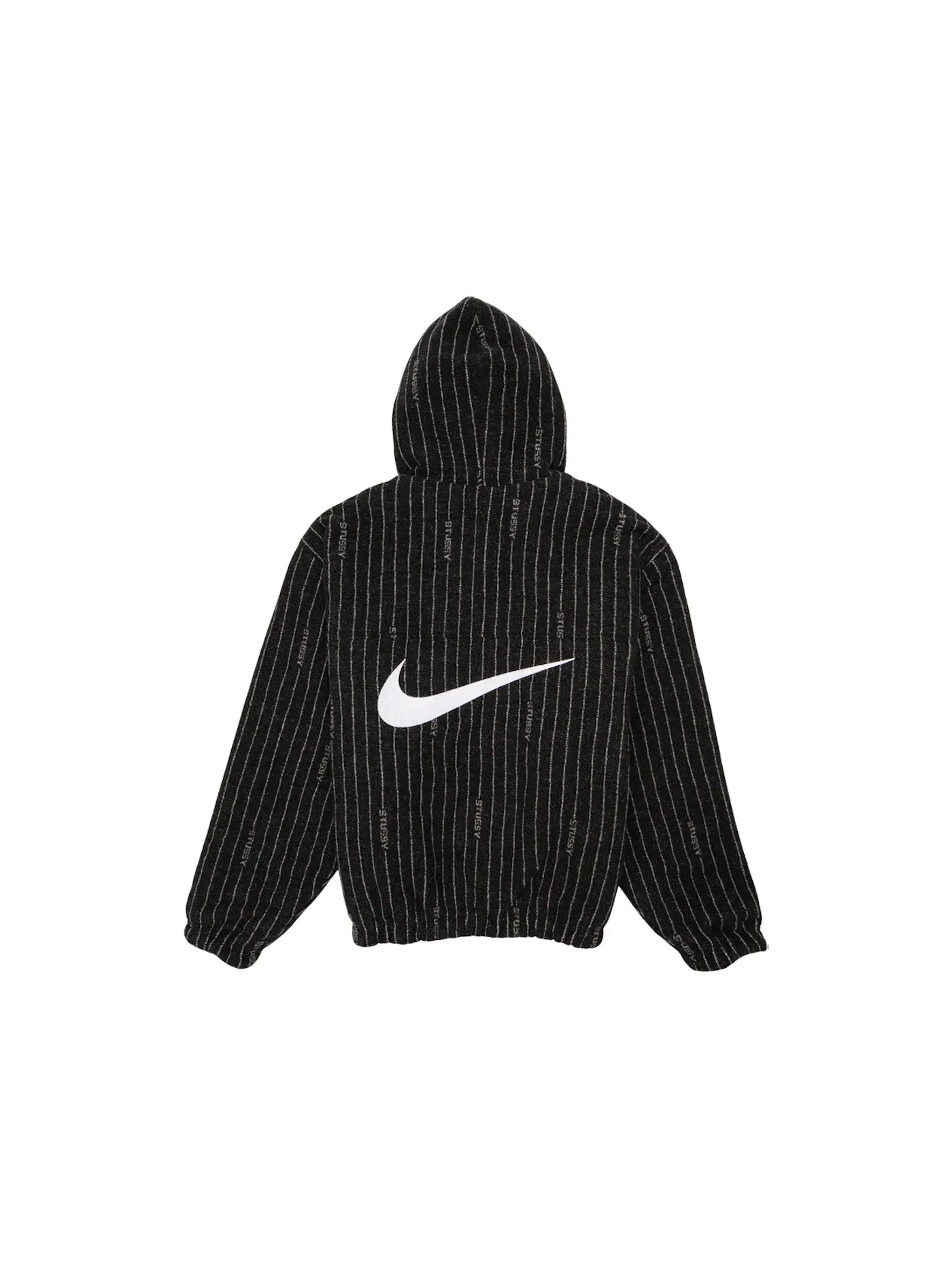 Мужская куртка в полоску Nike x Stussy Jacket (Asia Sizing) — изображение 2 из 2, черный