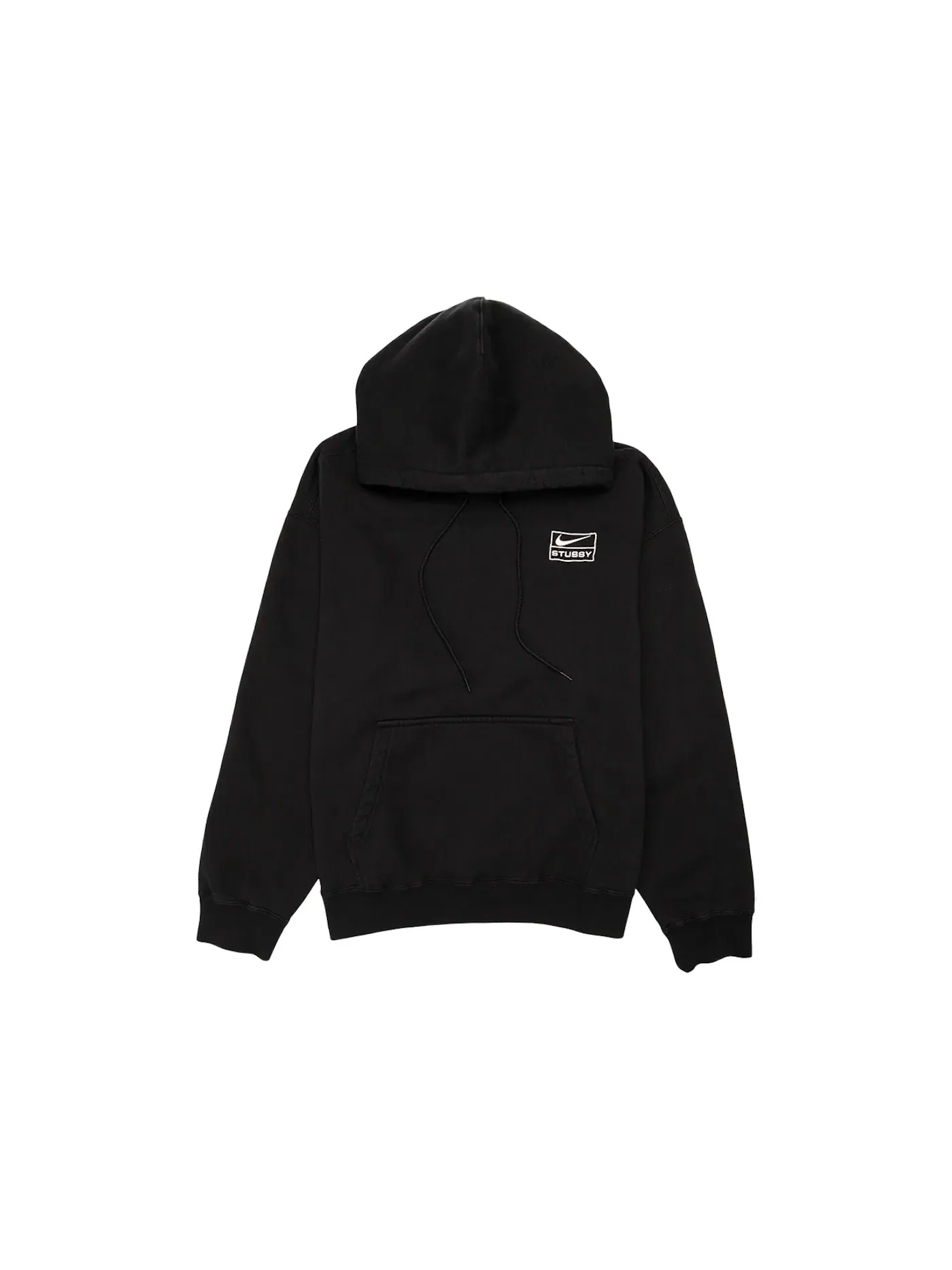 Мужской худи с капюшоном Nike x Stussy Washed Hoodie (Asia Sizing) — изображение 1 из 2, черный
