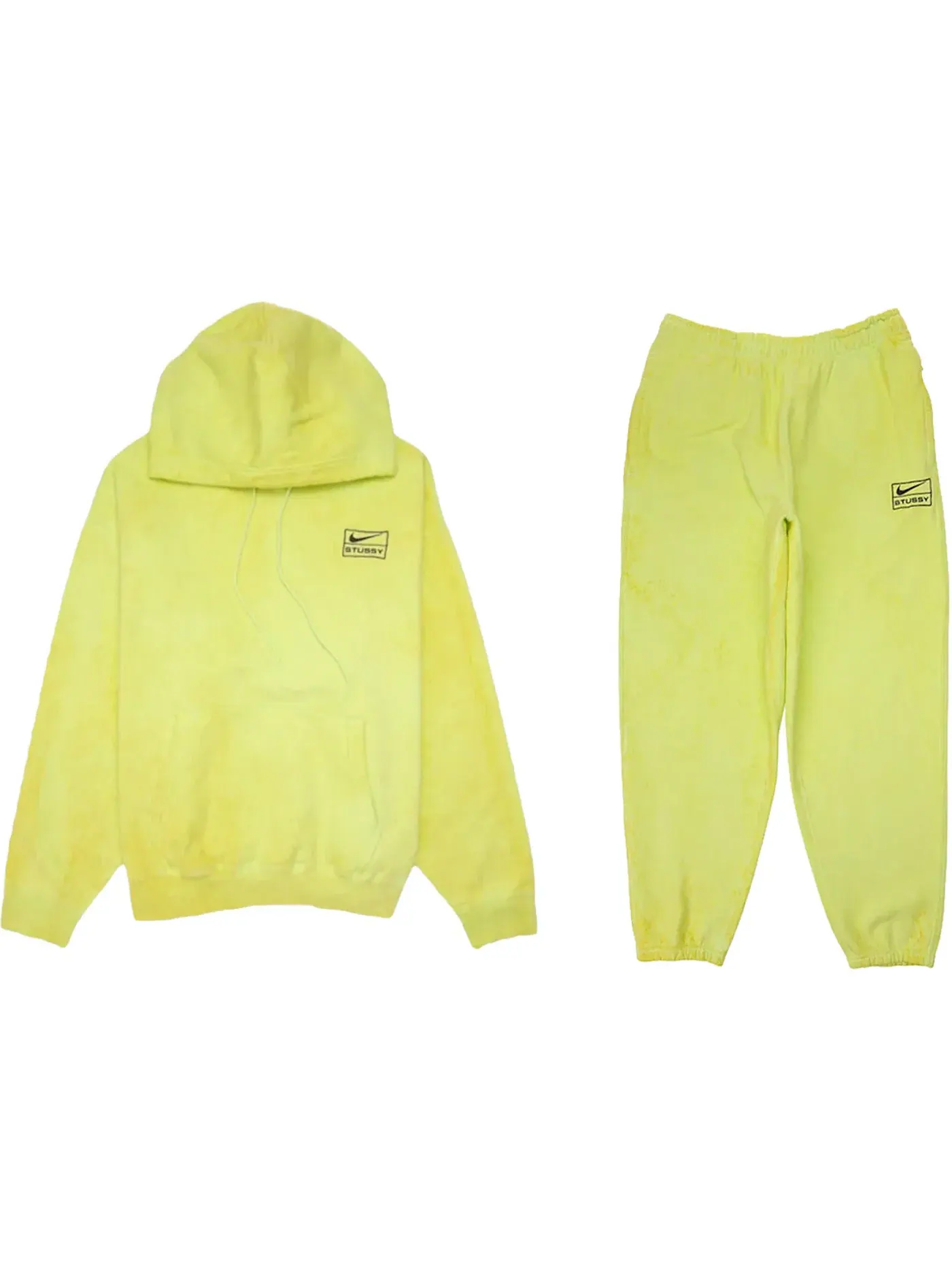 Мужской спортивный костюм с капюшоном Hoodie Sweat Pants (Set) Nike — изображение 1 из 1, желтый