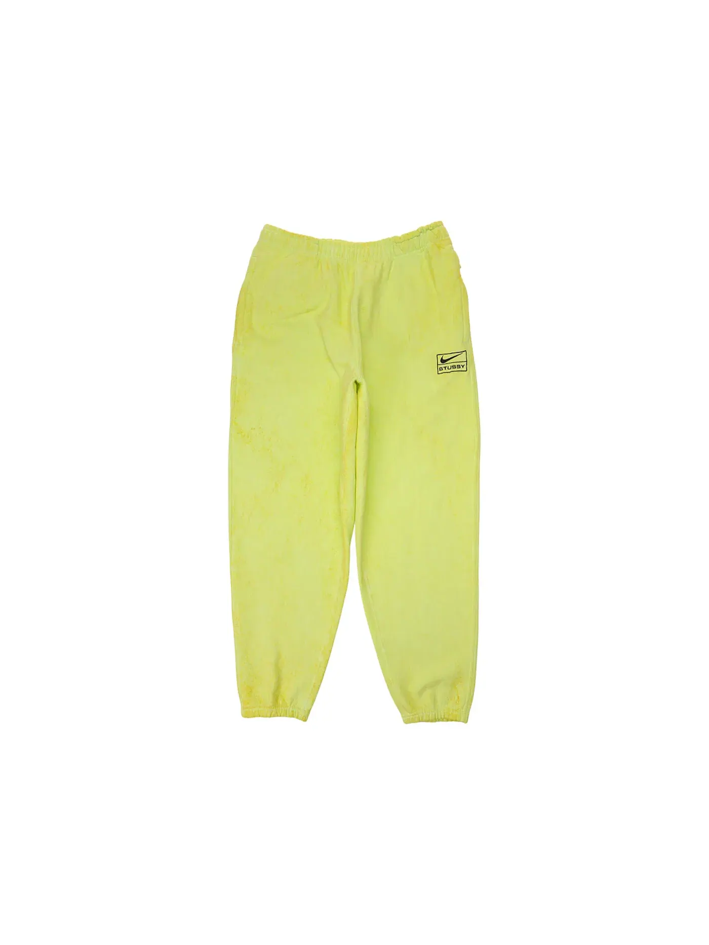 Мужские спортивные штаны с принтом Sweatpants Nike — изображение 1 из 2, желтый