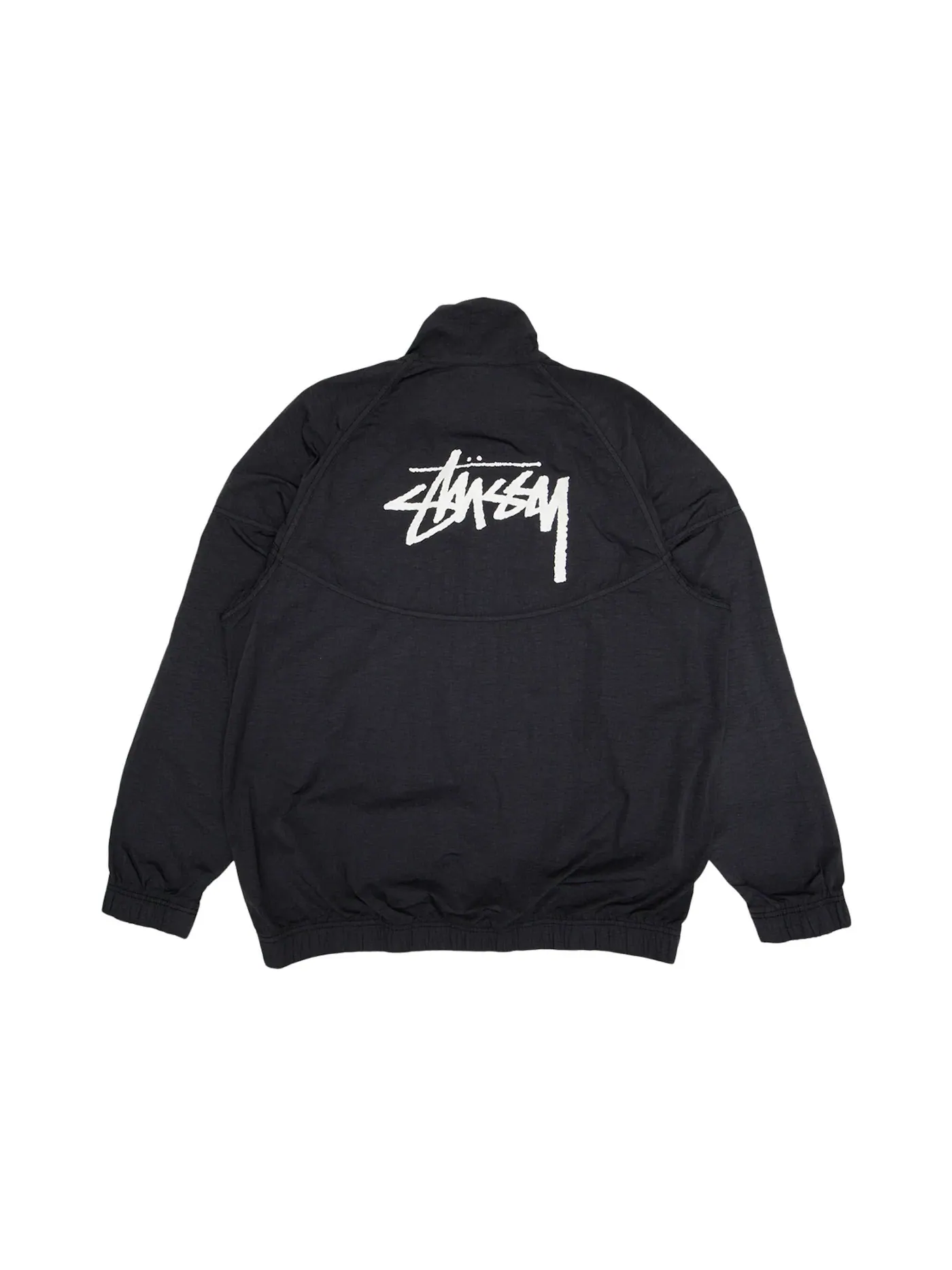 Мужская куртка-ветровка с принтом Nike x Stussy Jacket Off Noir — изображение 1 из 2, черный